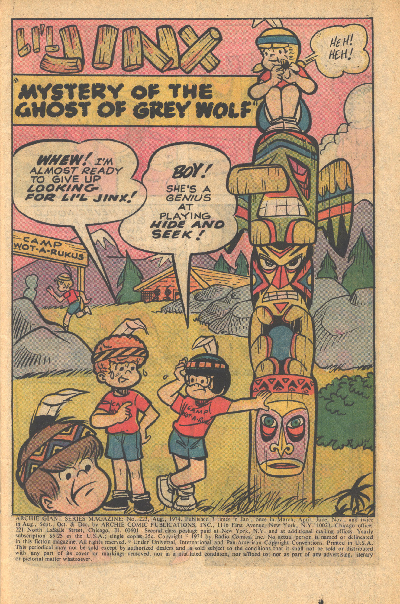Read online Archie Giant Series Magazine comic -  Issue #223 - 3