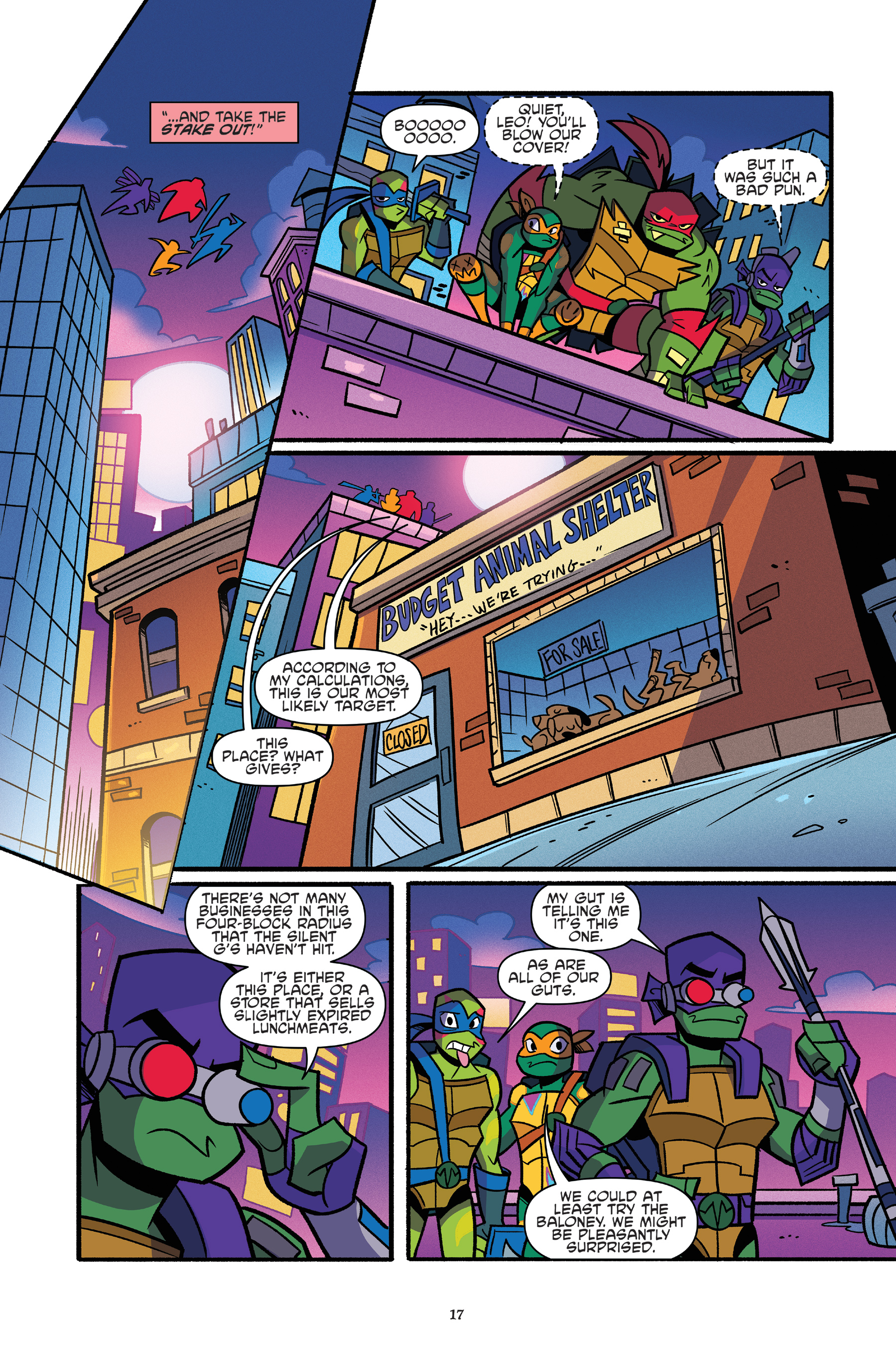 Read online Rise of the Teenage Mutant Ninja Turtles: Sound Off! comic -  Issue # _TPB - 18