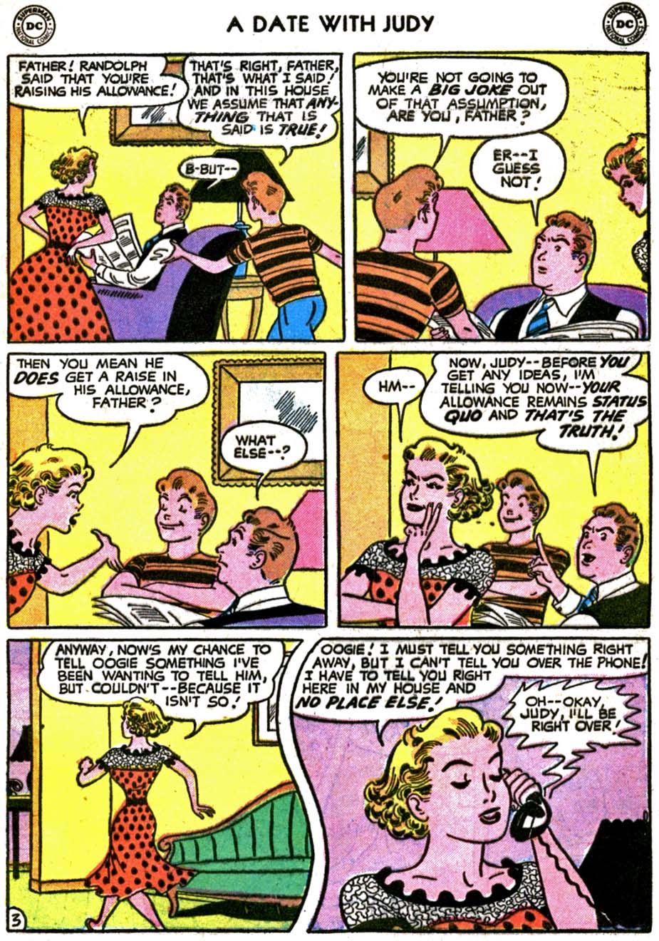 Read online A Date with Judy comic -  Issue #47 - 27