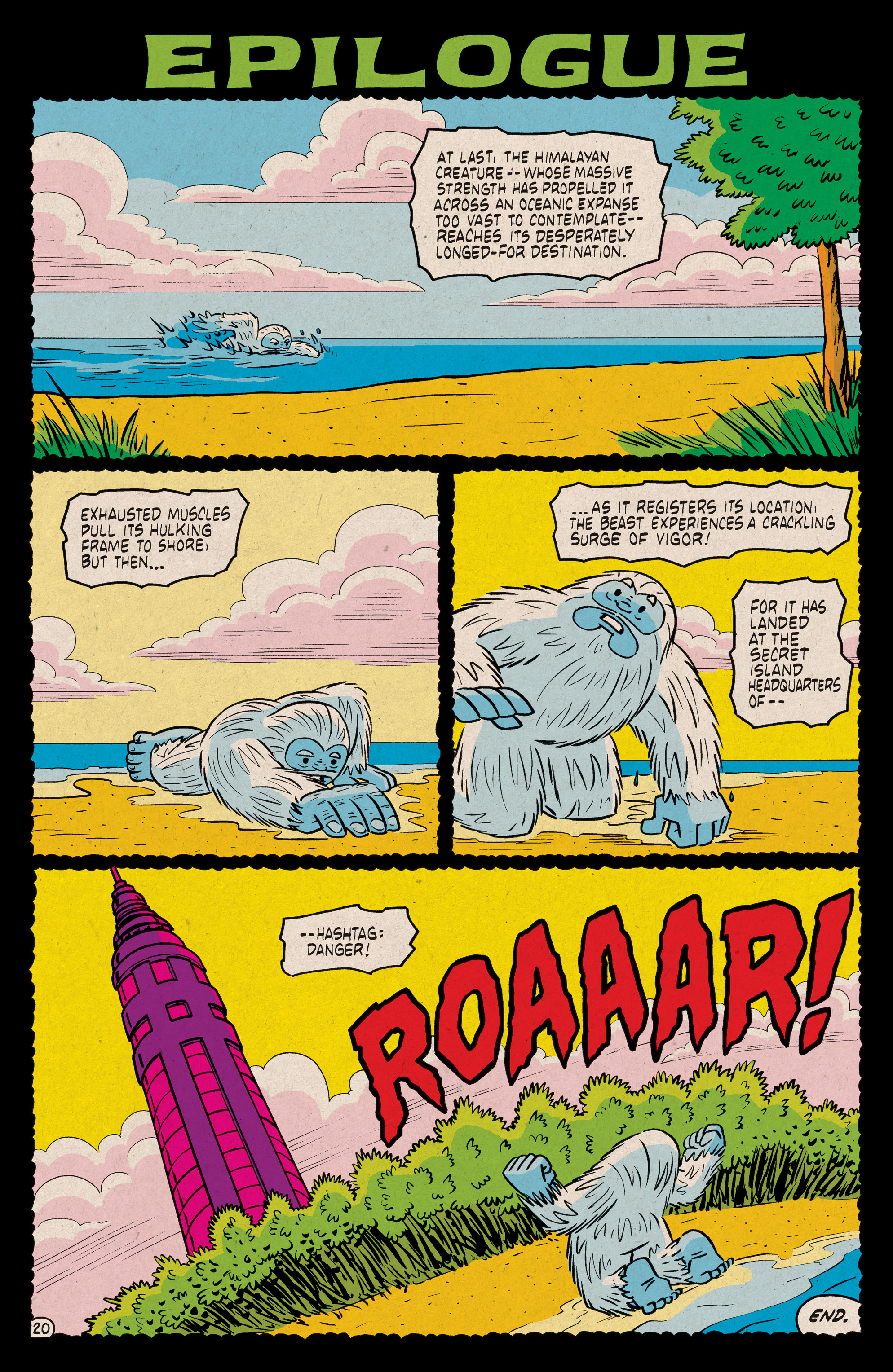 Read online Hashtag Danger comic -  Issue #4 - 22