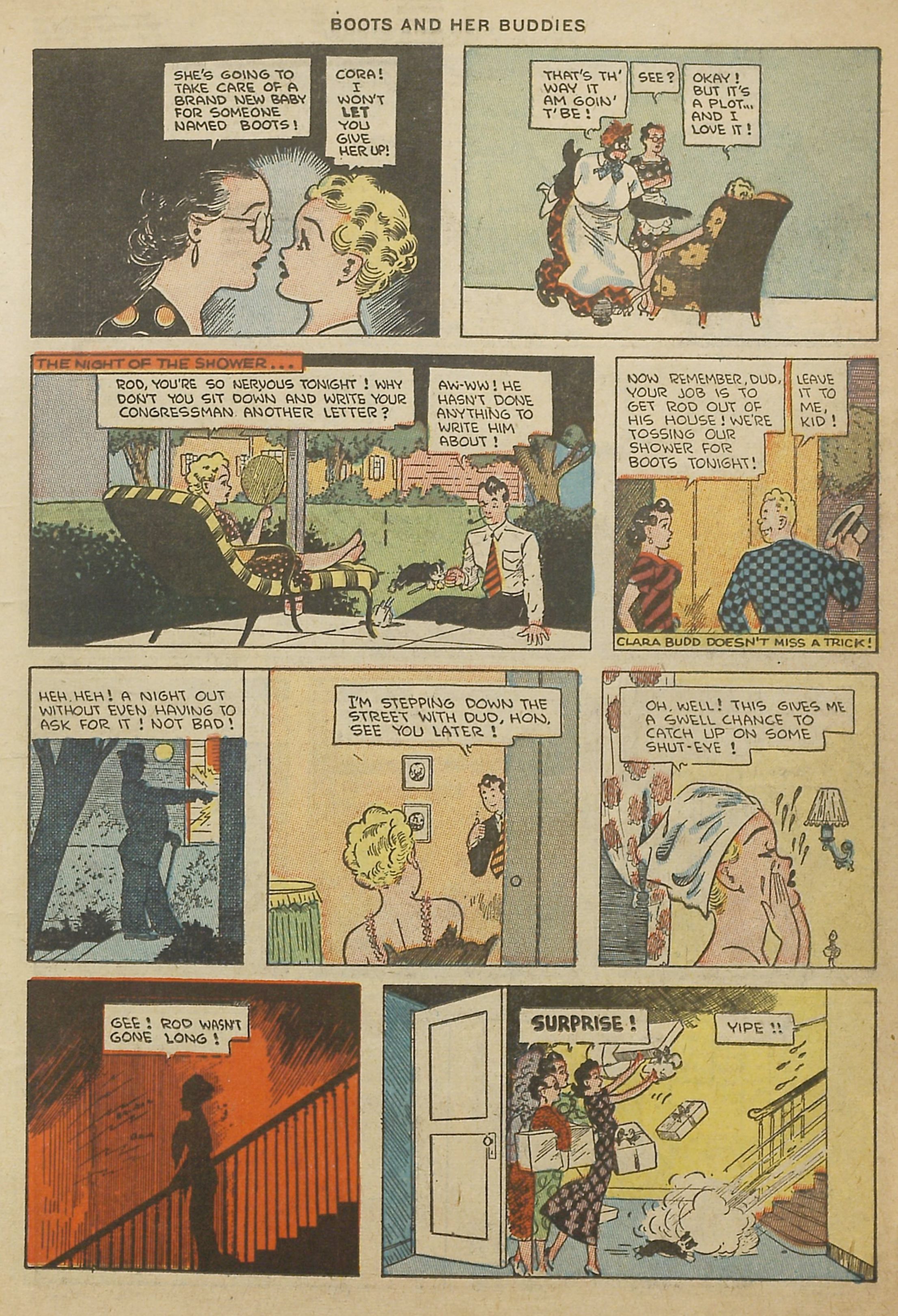 Read online Boots and Her Buddies (1948) comic -  Issue #9 - 11