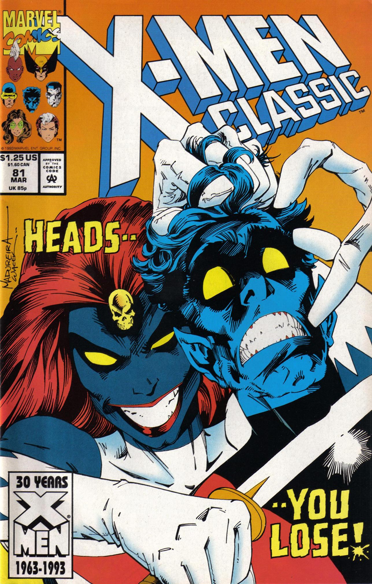 Read online X-Men Classic comic -  Issue #81 - 1