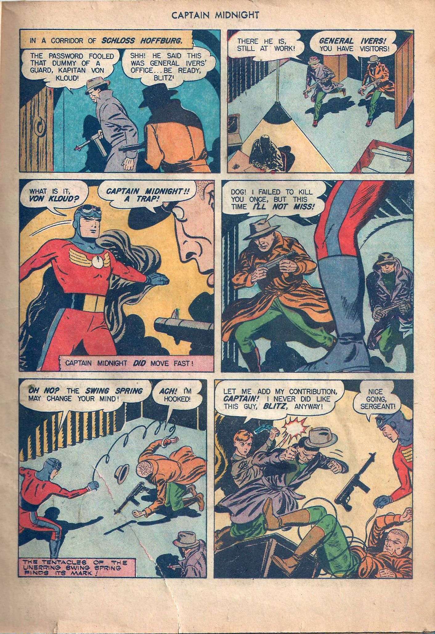Read online Captain Midnight (1942) comic -  Issue #47 - 11