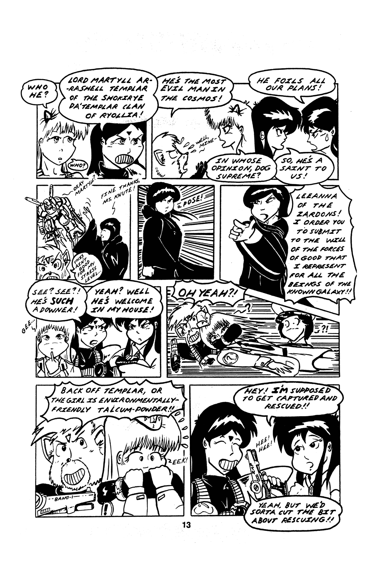 Read online Girls of Ninja High School comic -  Issue #2 - 13