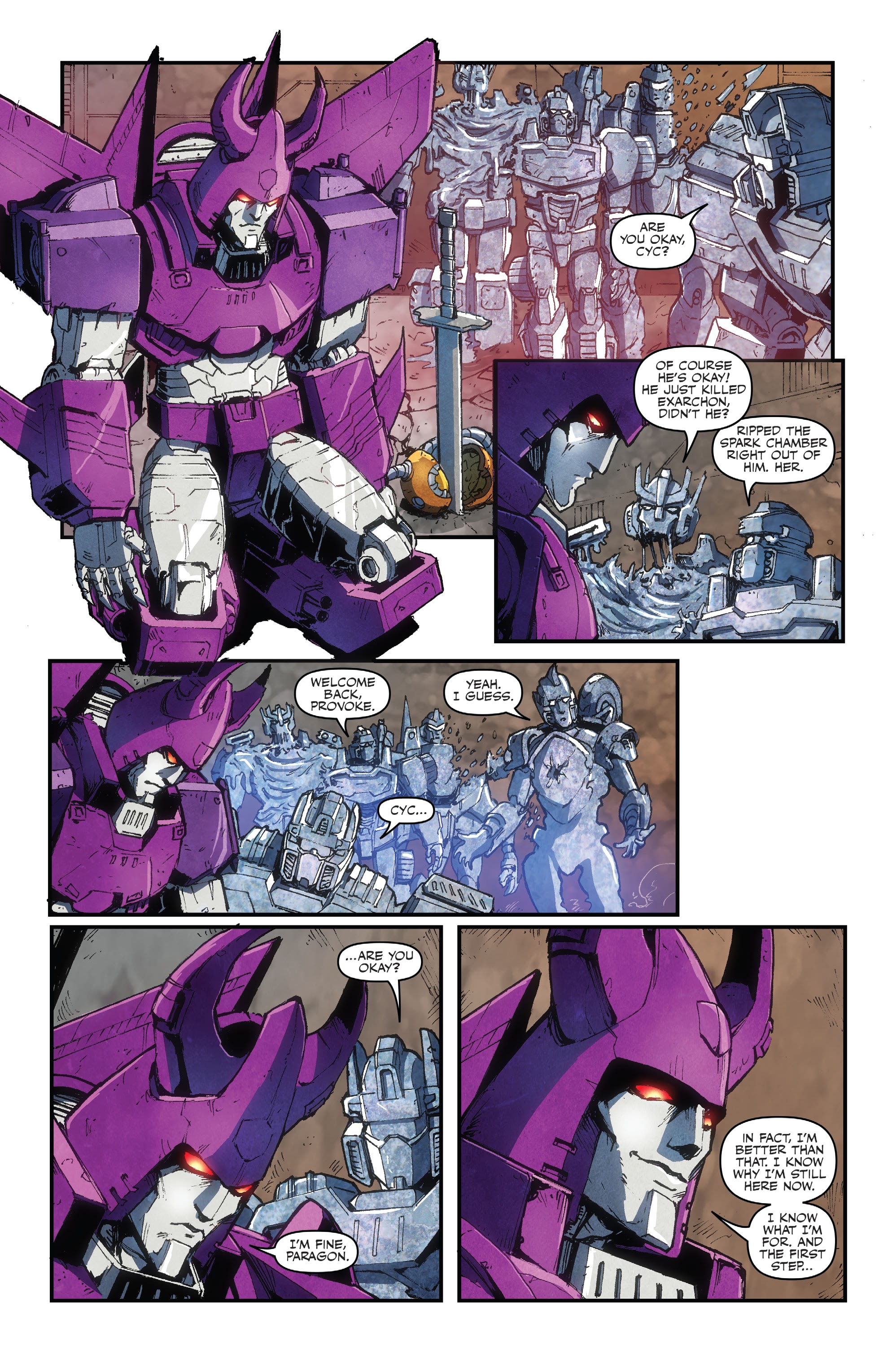 Read online Transformers (2019) comic -  Issue #39 - 22