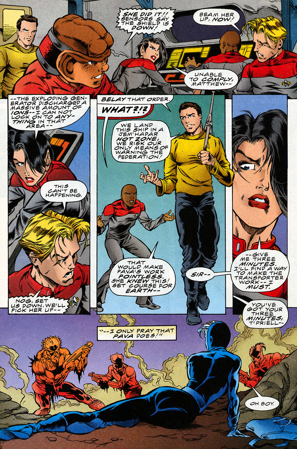 Read online Star Trek: Starfleet Academy (1996) comic -  Issue #10 - 15