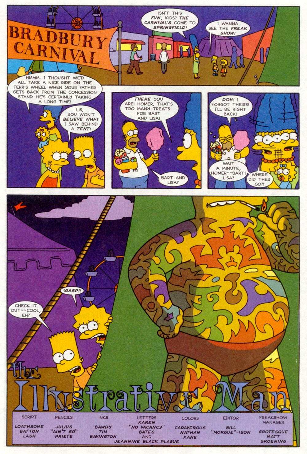 Read online Treehouse of Horror comic -  Issue #4 - 15