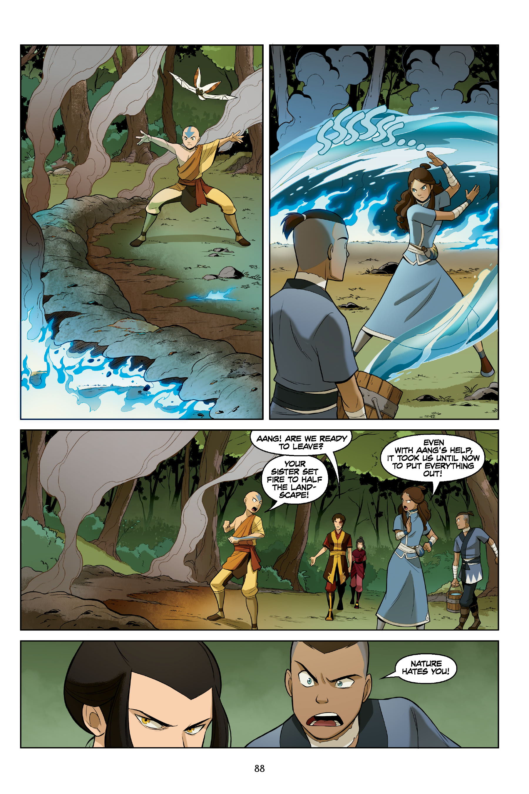 Read online Nickelodeon Avatar: The Last Airbender - The Search comic -  Issue # _TPB Omnibus (Part 1) - 89