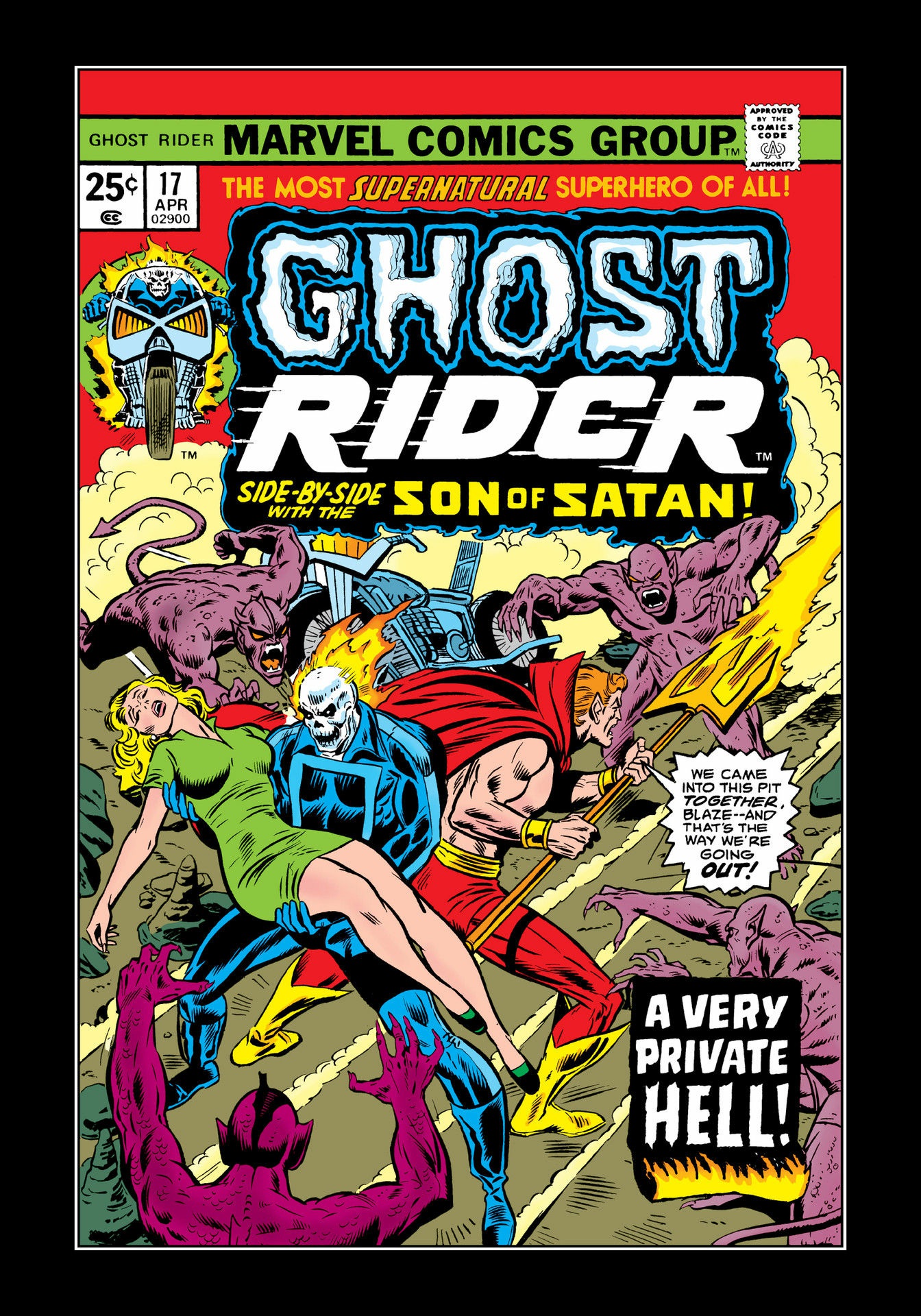 Read online Marvel Masterworks: Ghost Rider comic -  Issue # TPB 2 (Part 3) - 36