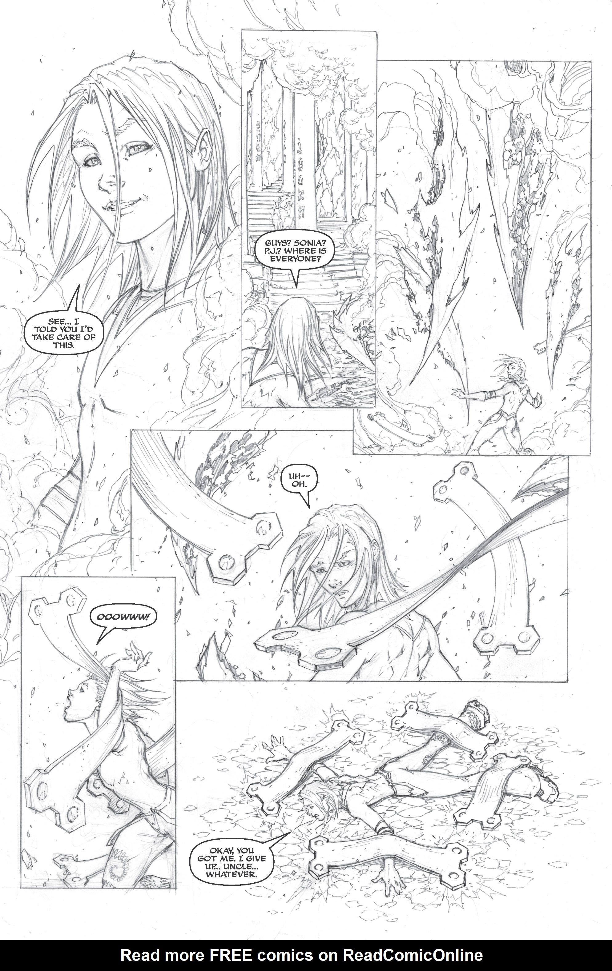 Read online Michael Turner Art Edition: The Best of Michael Turner comic -  Issue # Full - 34