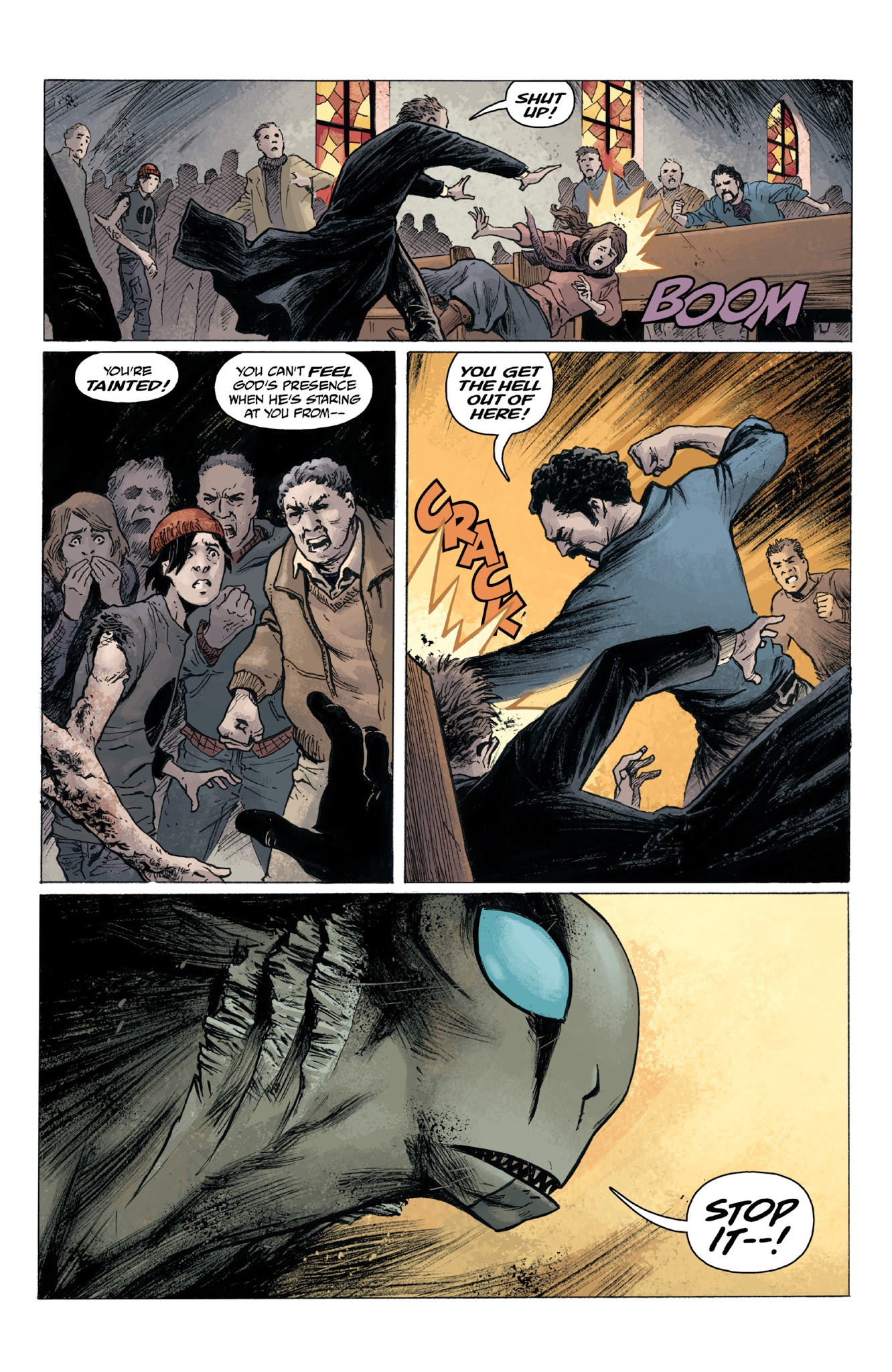 Read online Abe Sapien: Dark and Terrible and The New Race of Man comic -  Issue # TPB - 48