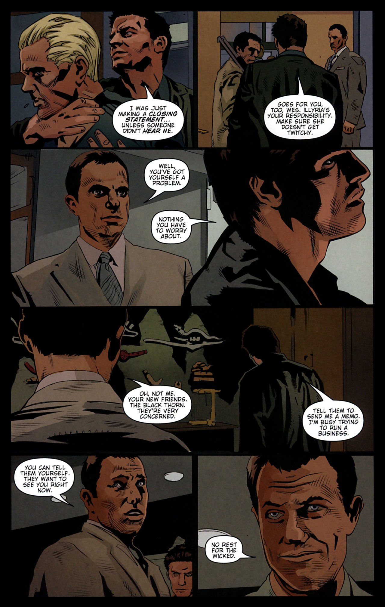 Read online Angel: Not Fade Away comic -  Issue #1 - 6