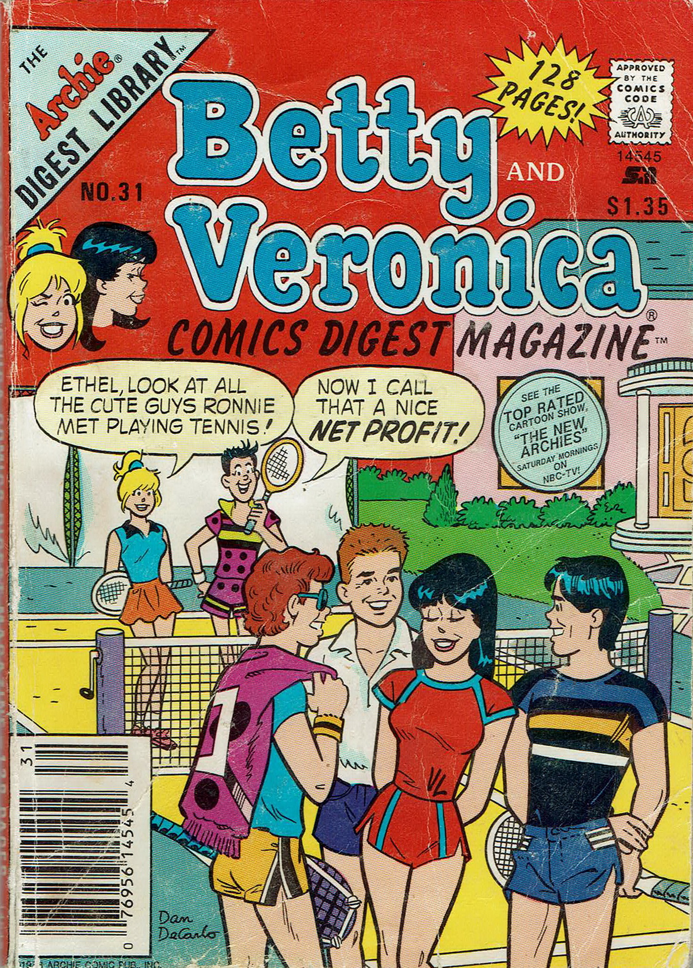 Read online Betty and Veronica Digest Magazine comic -  Issue #31 - 1
