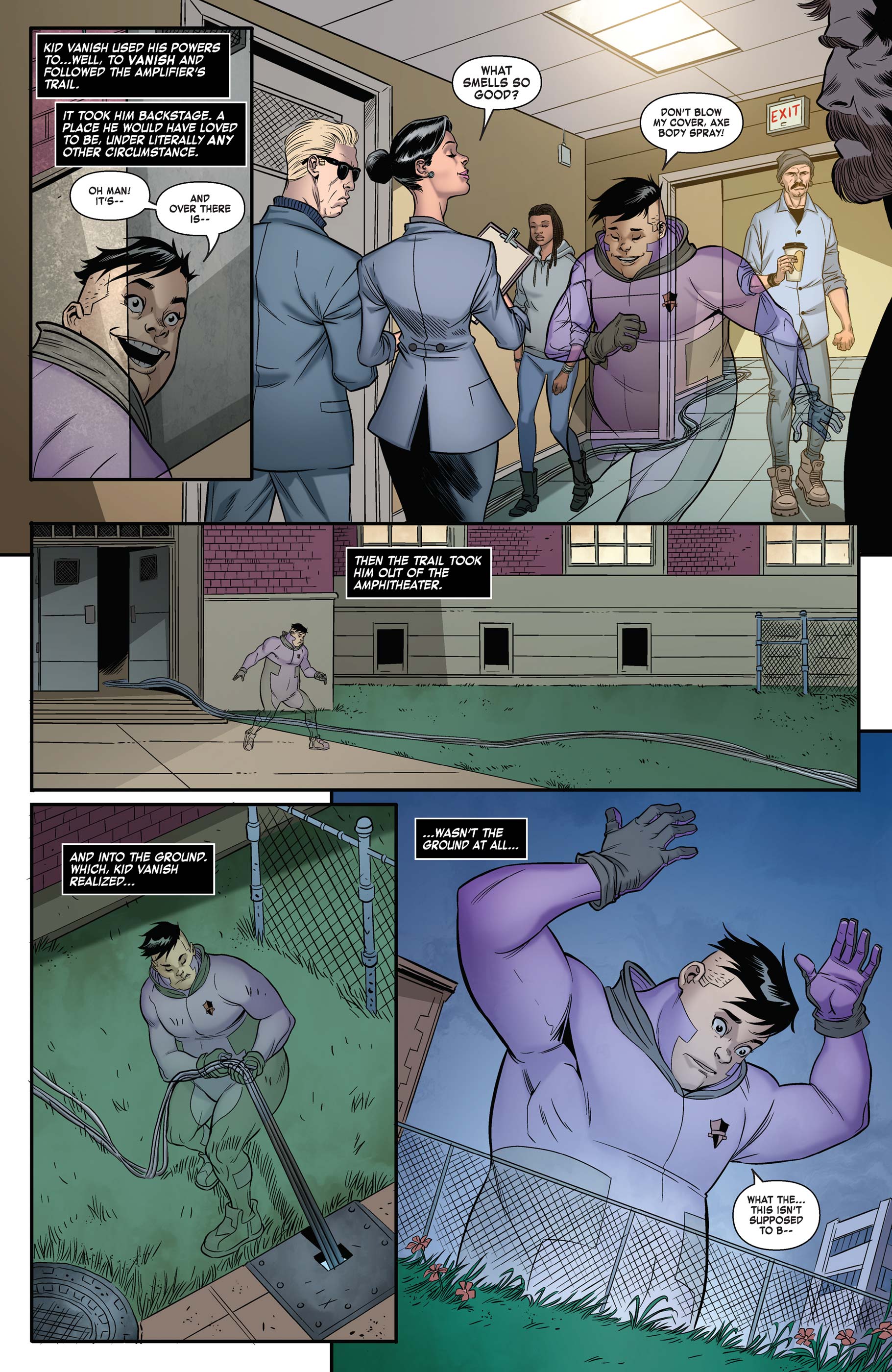 AXE: The Freshmen Issue Featuring The Avengers Full Page 7