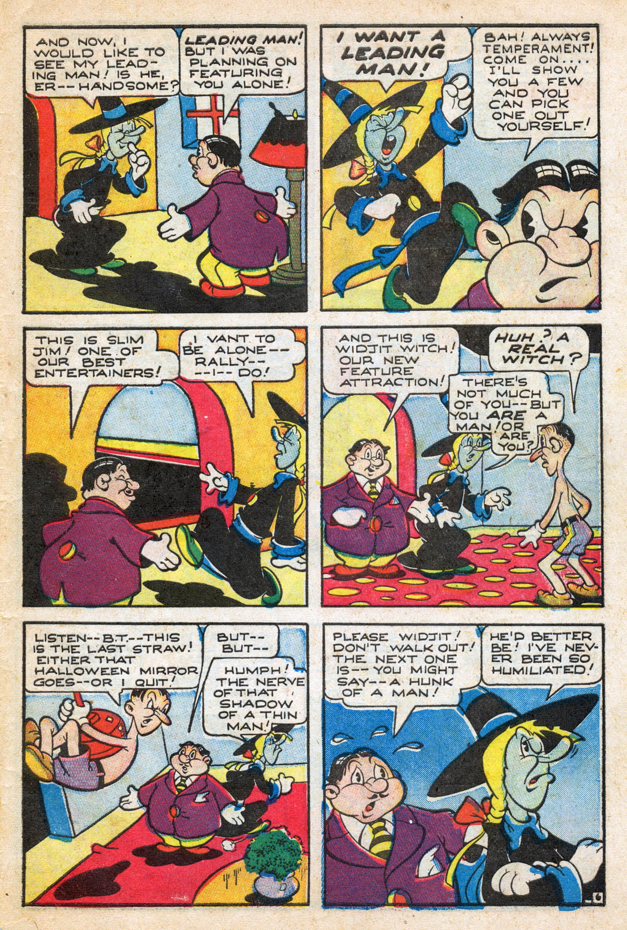 Read online Comedy Comics (1942) comic -  Issue #27 - 31
