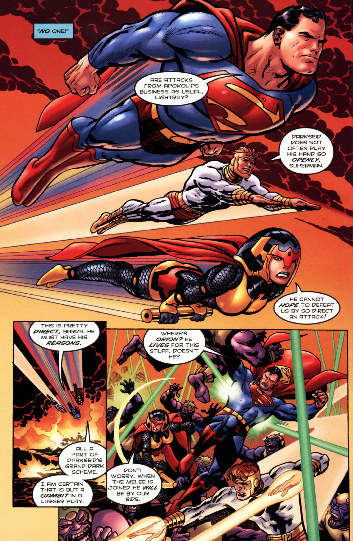 Read online Superman/Aliens 2: God War comic -  Issue #2 - 10