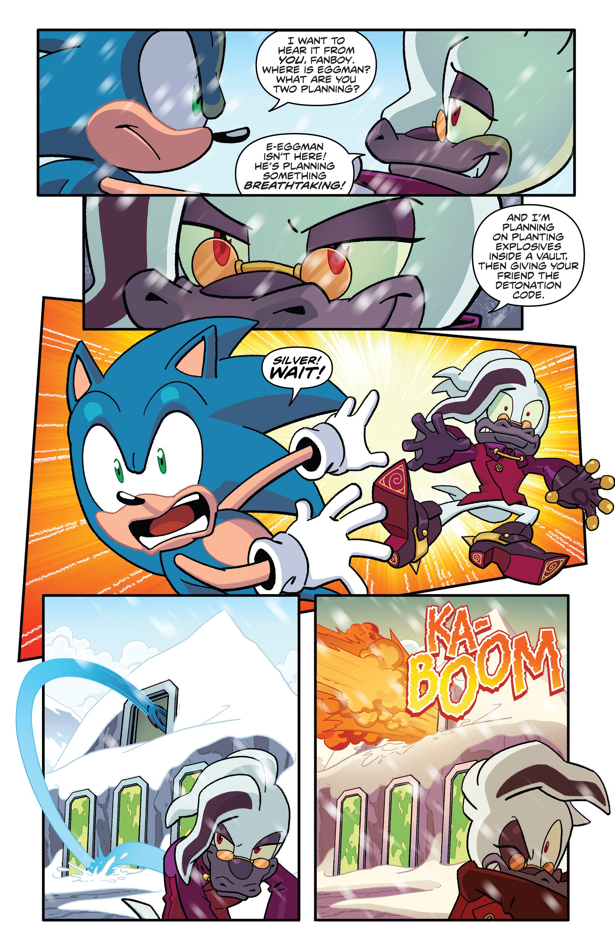 Read online Sonic the Hedgehog (2018) comic -  Issue #14 - 19