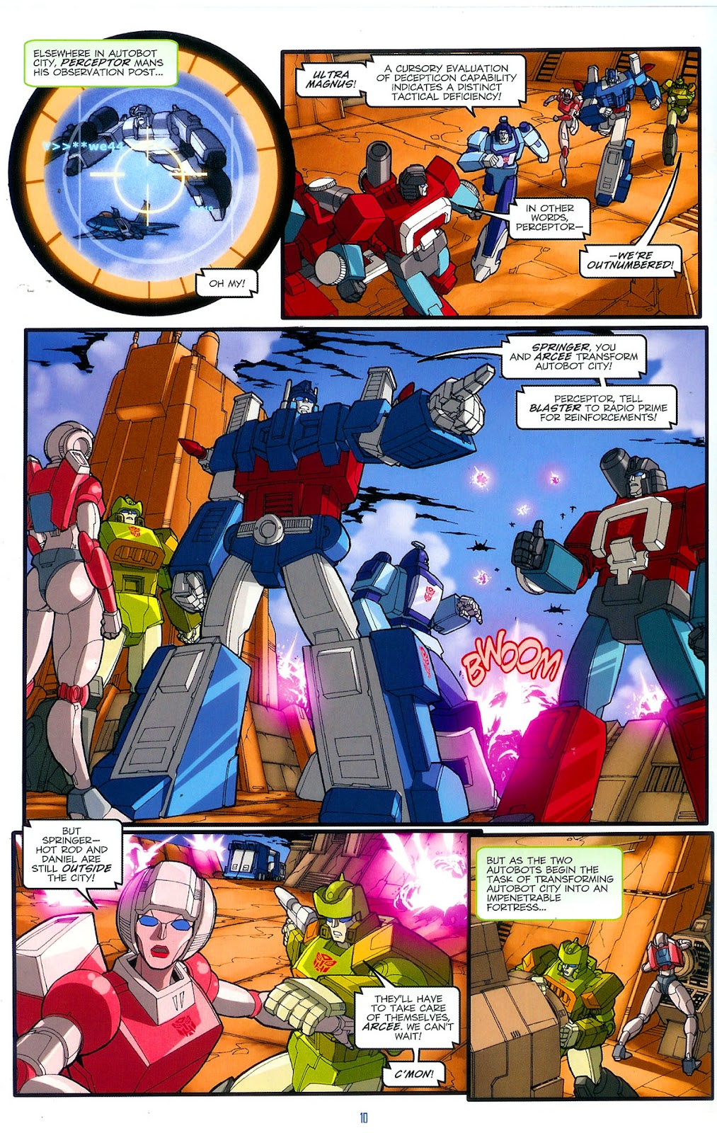 The Transformers: The Animated Movie issue 1 - Page 11