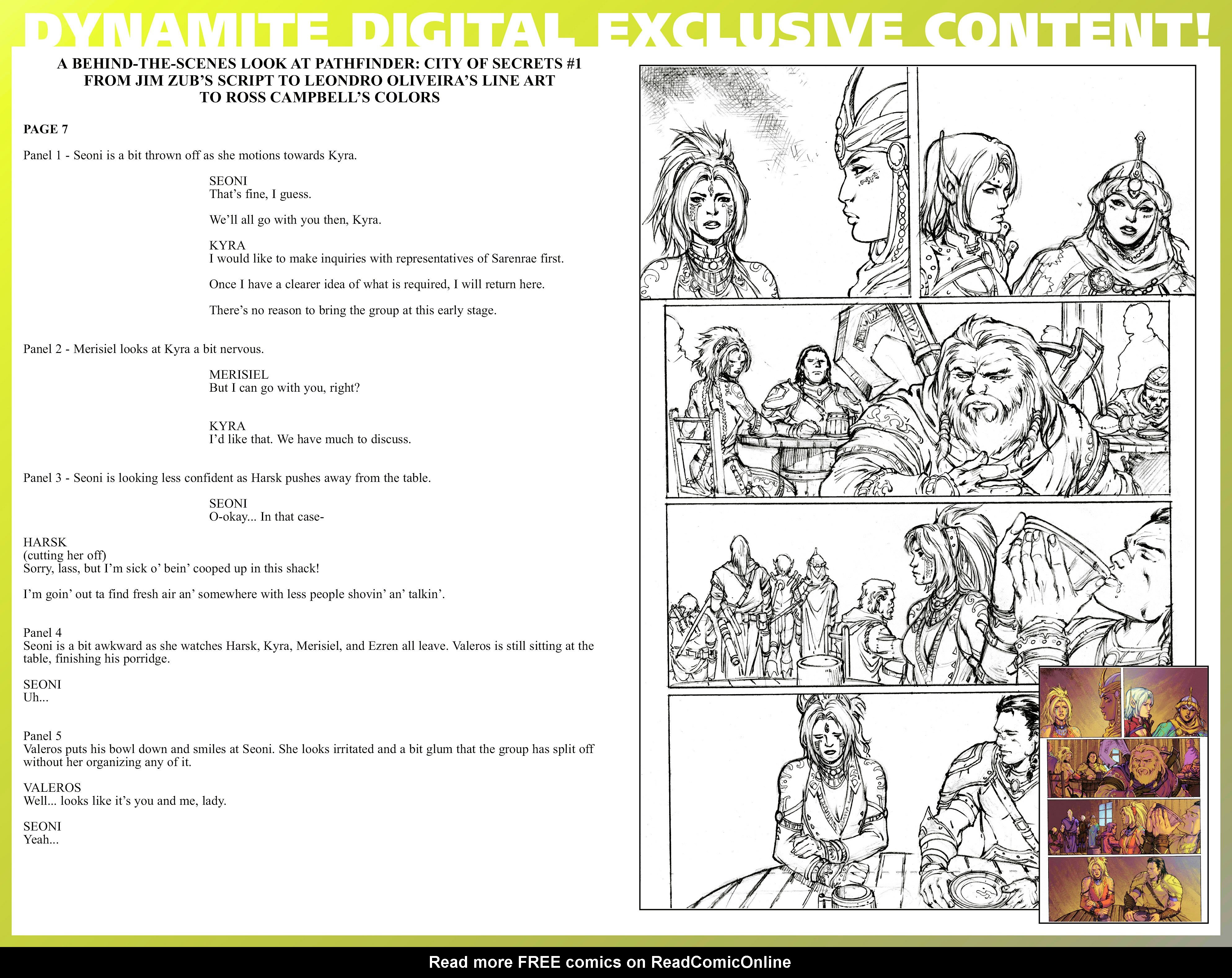 Read online Pathfinder: City of Secrets comic -  Issue #1 - 34