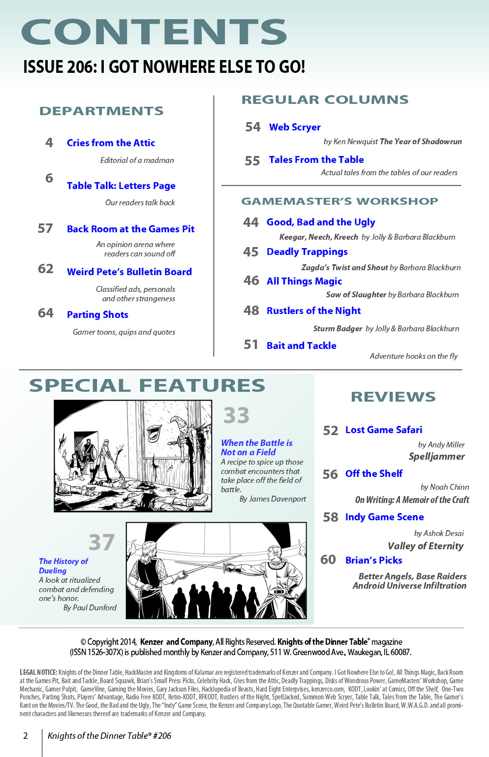 Read online Knights of the Dinner Table comic -  Issue #206 - 4