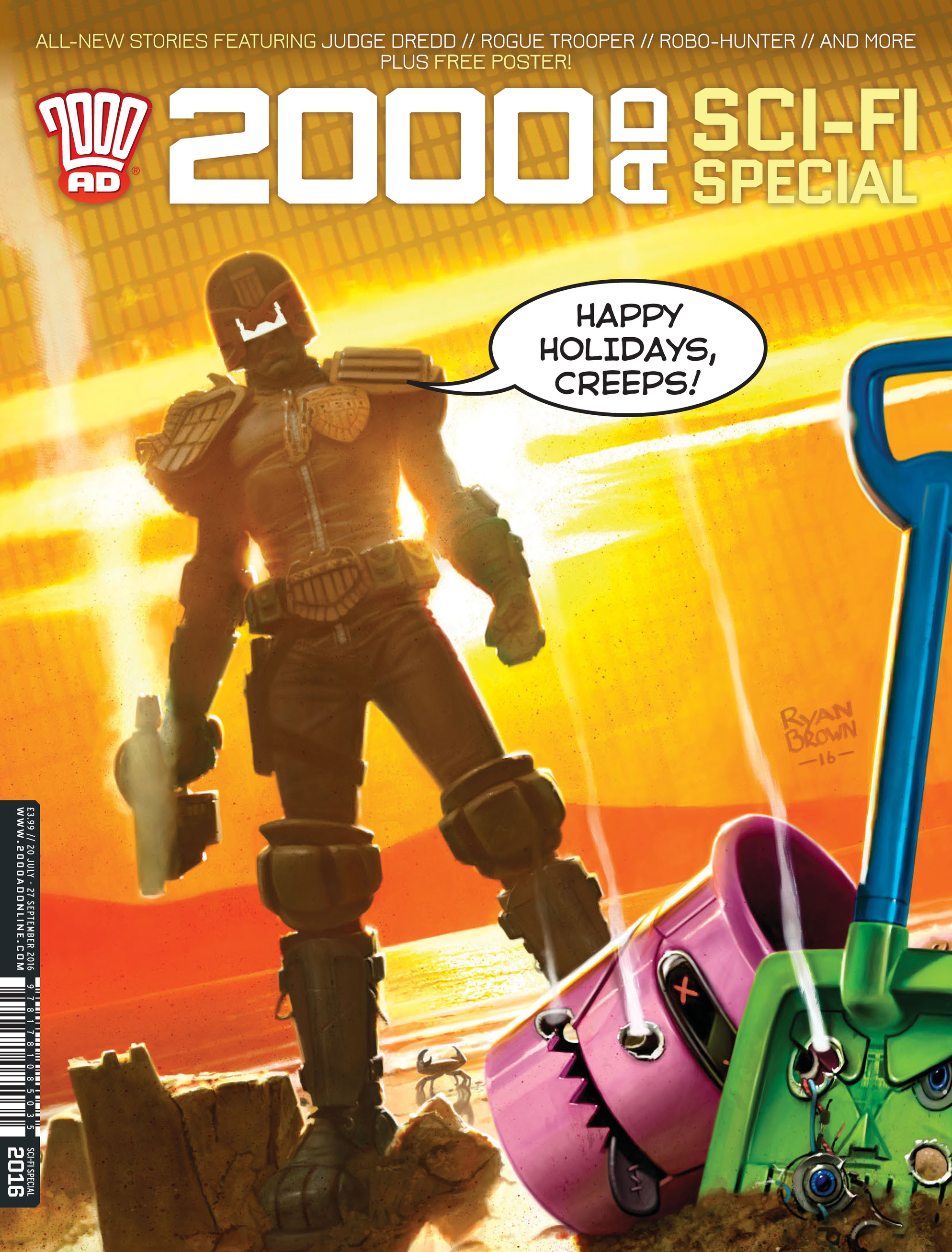 Read online 2000 AD comic -  Issue #2000 AD _Sci-Fi Special 2016 - 1