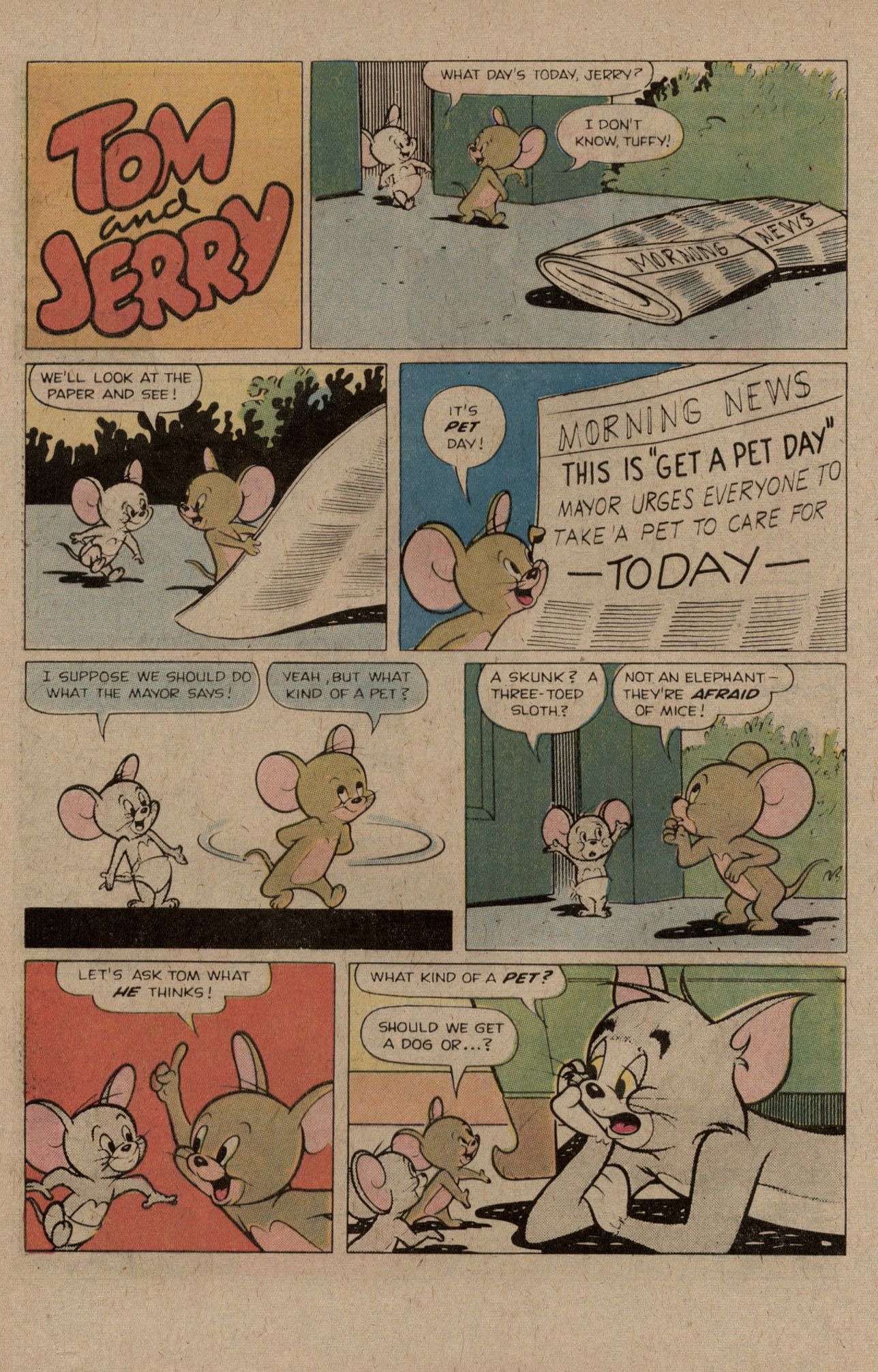 Read online Tom and Jerry comic -  Issue #294 - 28