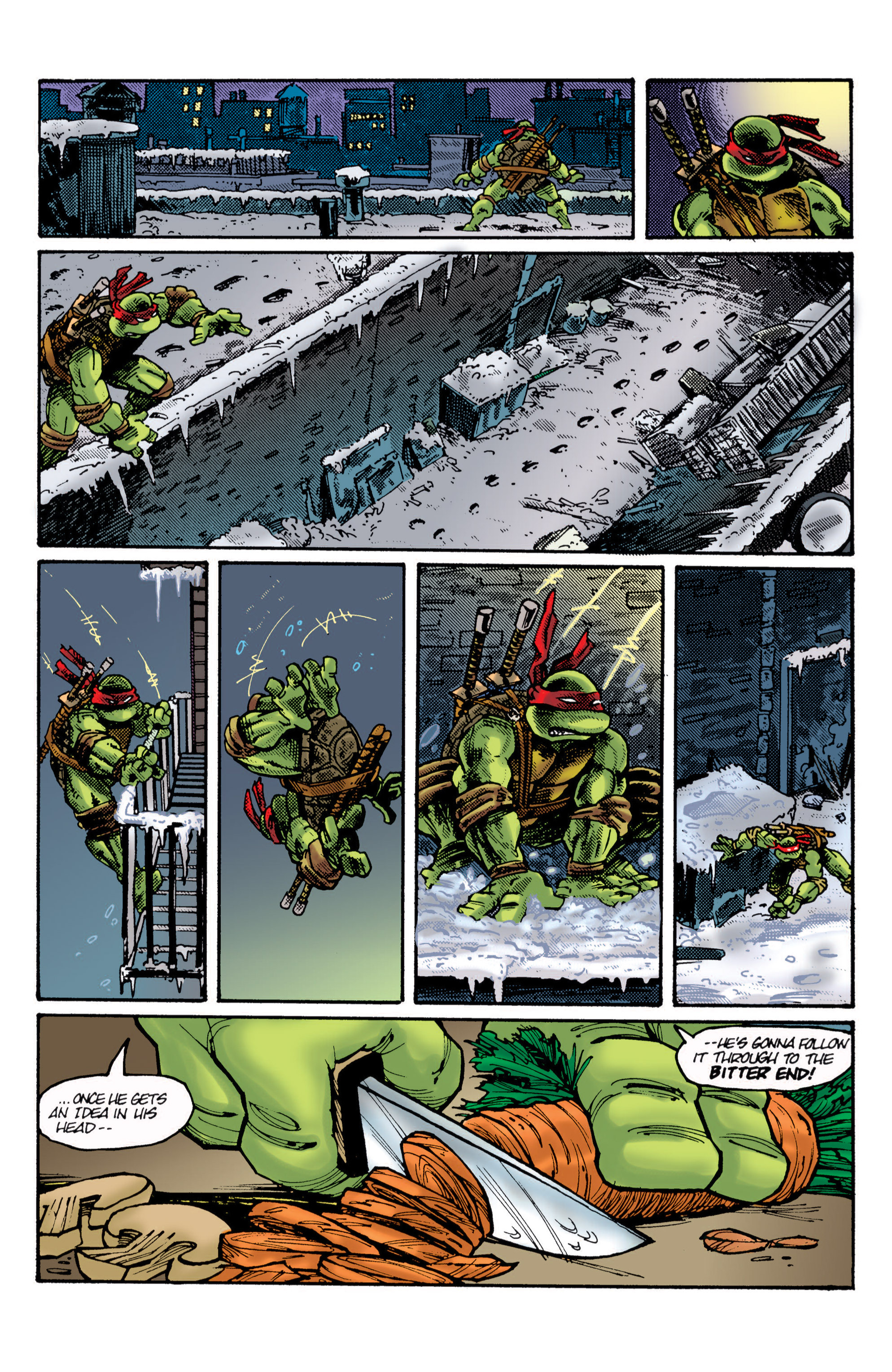 Read online Teenage Mutant Ninja Turtles Color Classics: Leonardo Micro-Series comic -  Issue # Full - 8