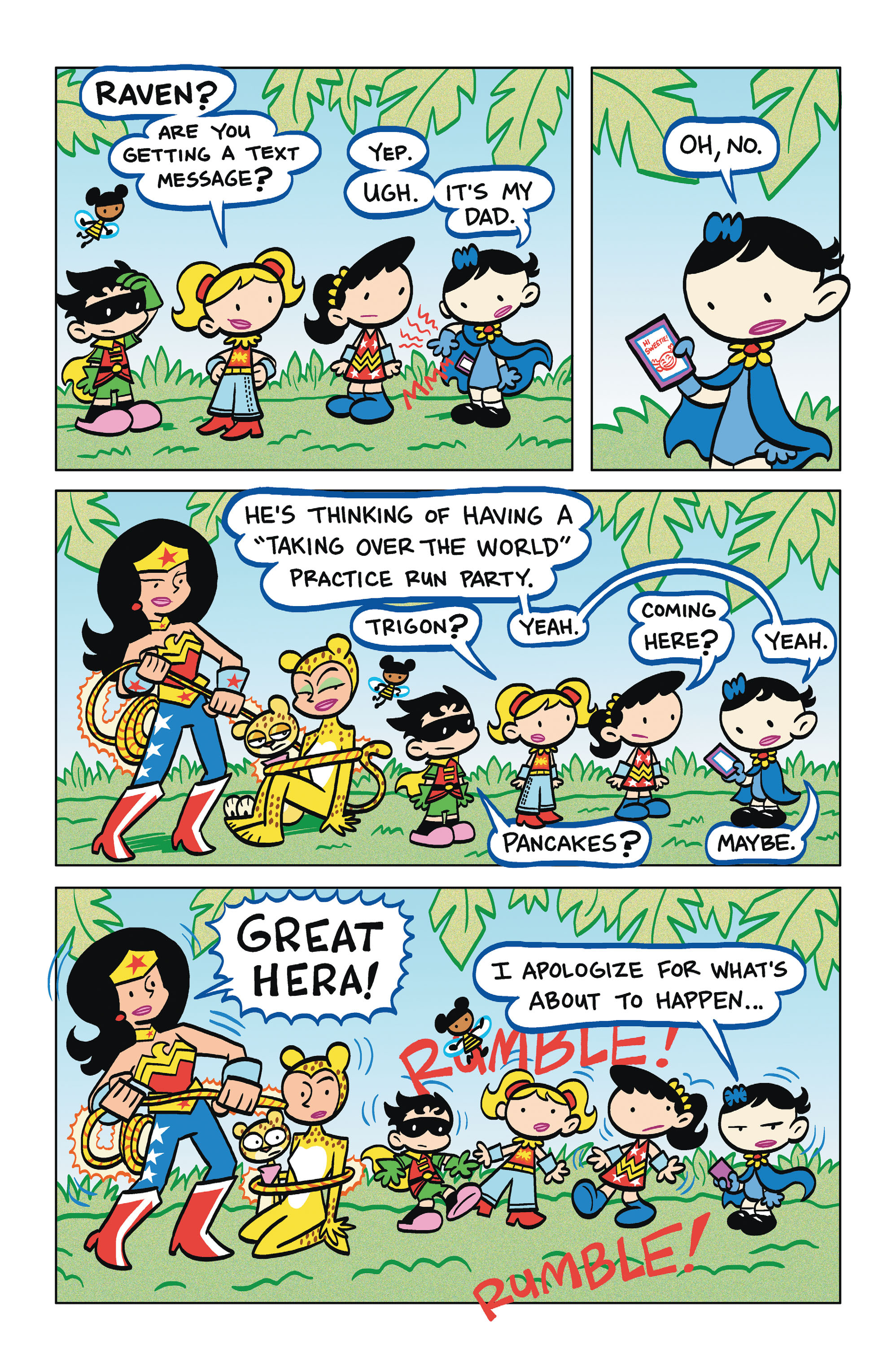 Read online Tiny Titans: Return To the Treehouse comic -  Issue #5 - 13