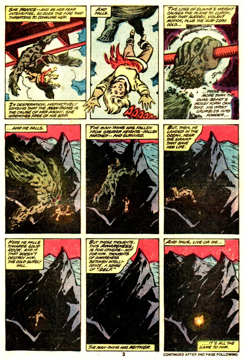 Read online Man-Thing (1979) comic -  Issue #4 - 4