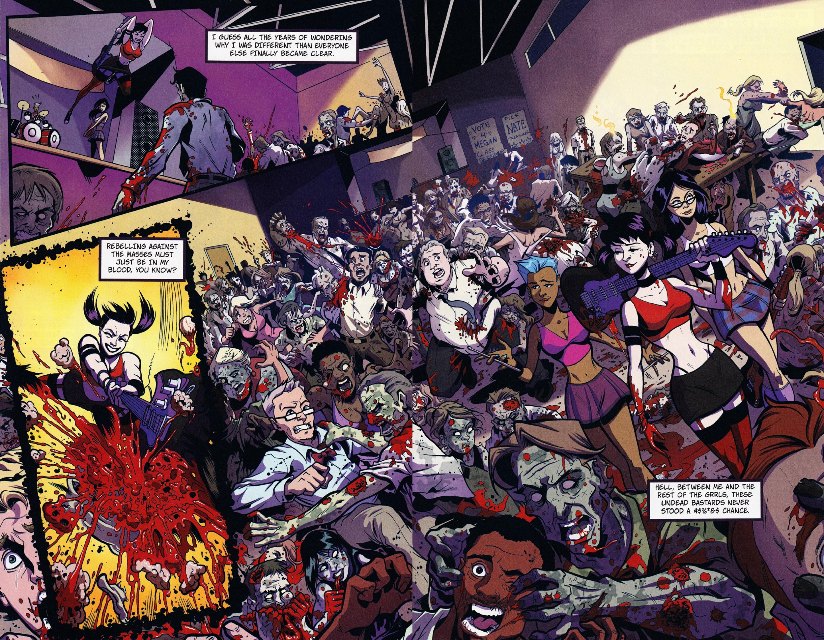 Read online Zombies vs Cheerleaders comic -  Issue #1 - 18