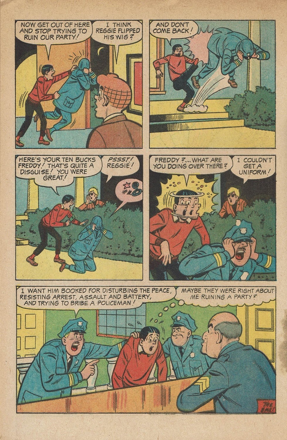 Read online Reggie and Me (1966) comic -  Issue #30 - 8