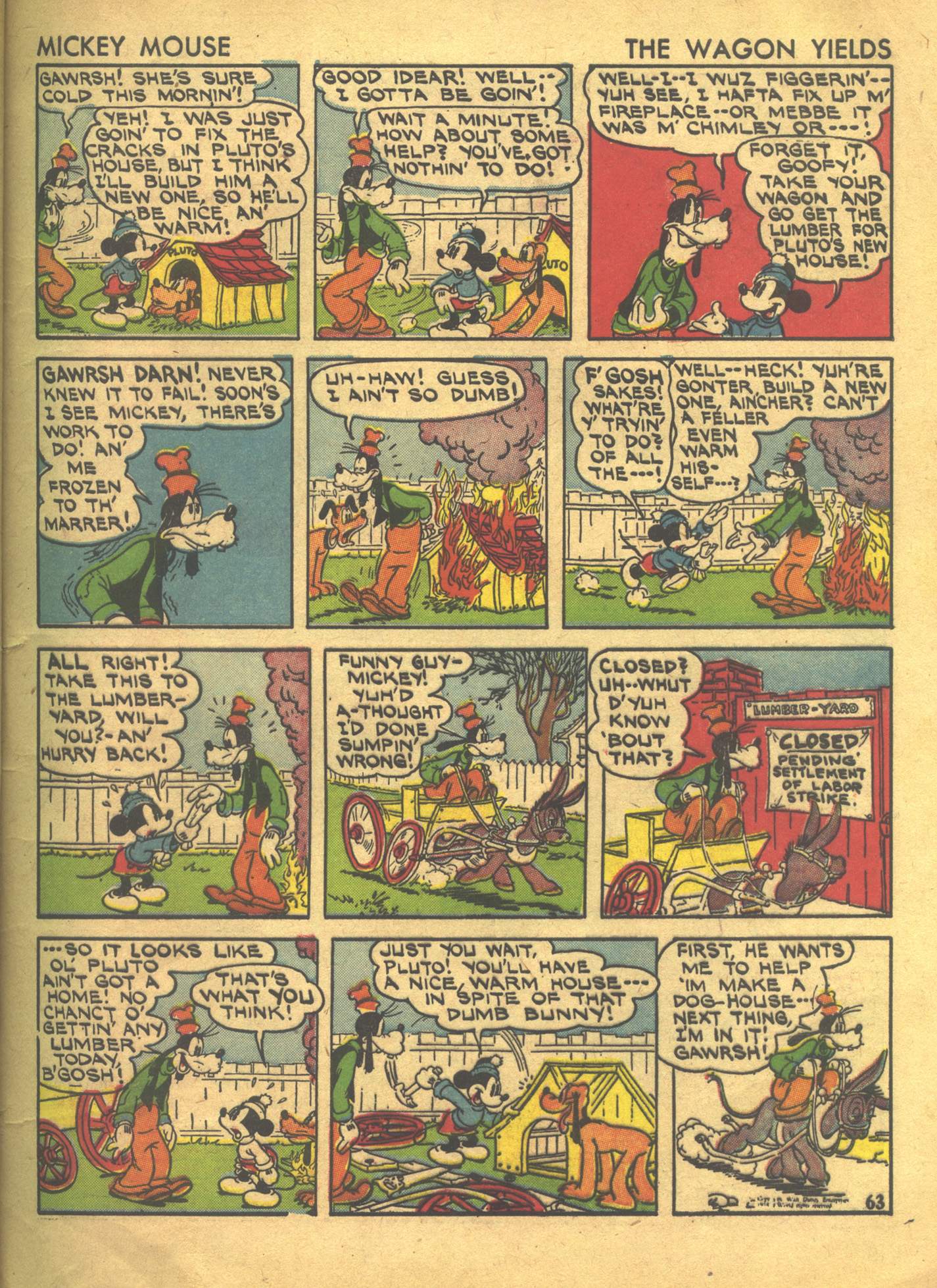 Read online Walt Disney's Comics and Stories comic -  Issue #13 - 65