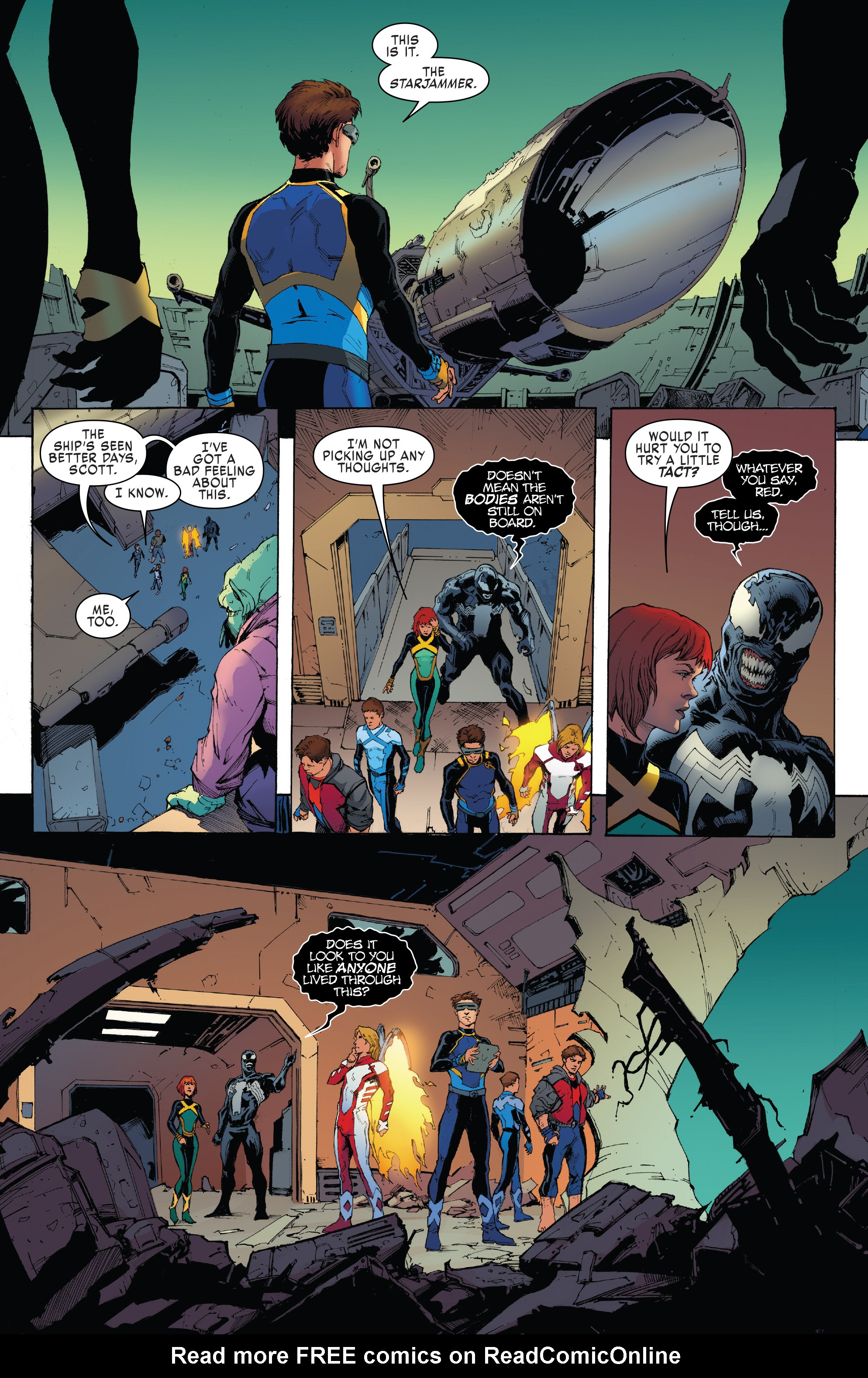 Read online X-Men: Blue comic -  Issue # Annual 1 - 26