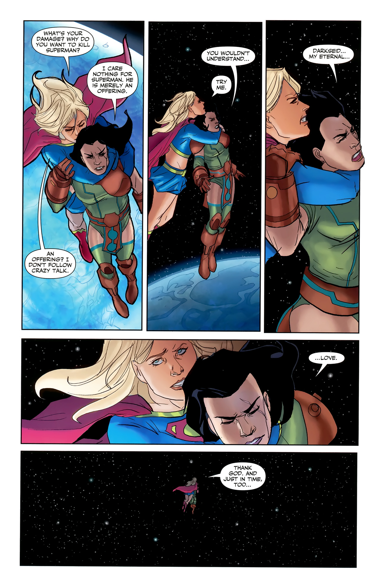 Read online Superman/Supergirl: Maelstrom comic -  Issue #5 - 16
