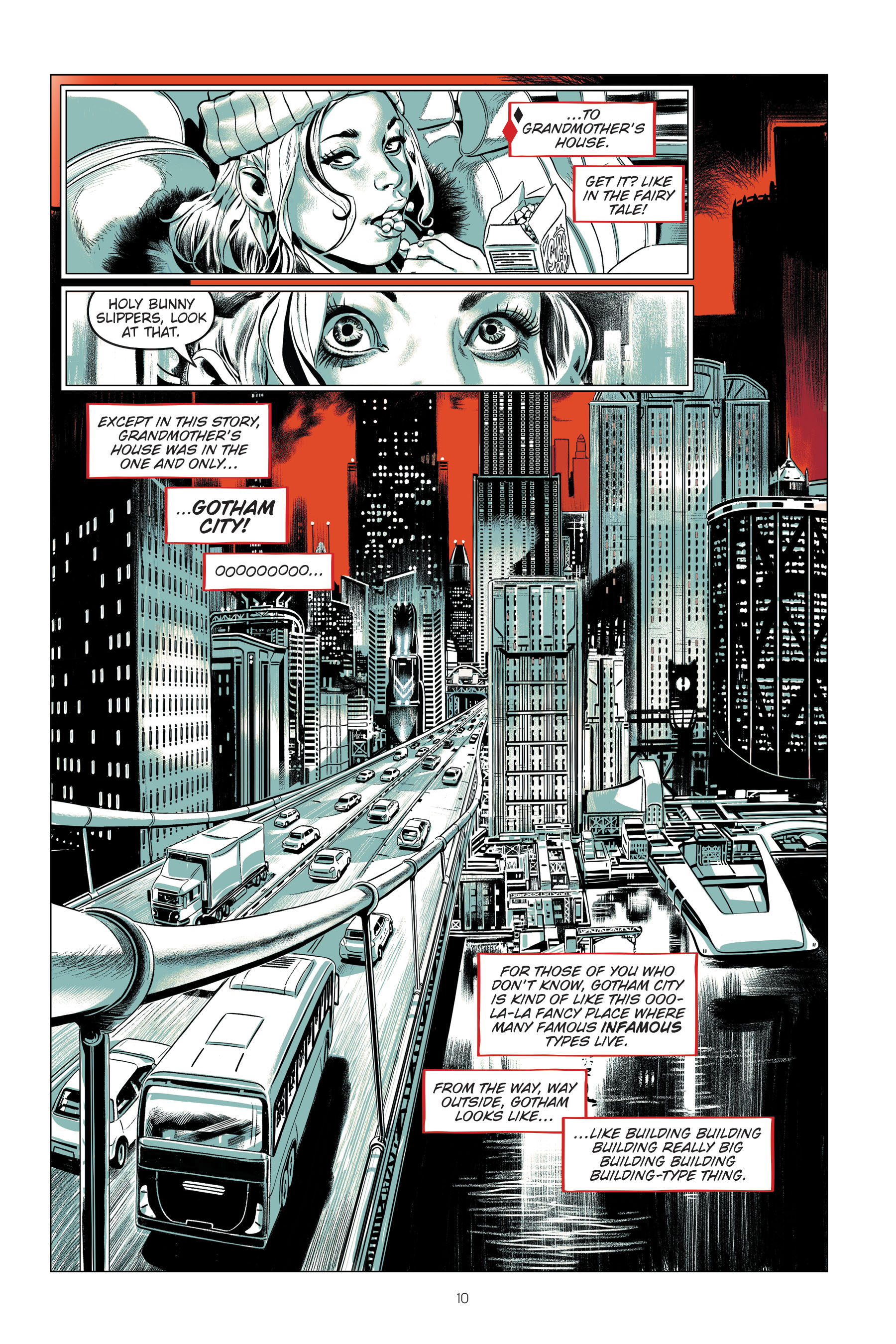 Read online Harley Quinn: Breaking Glass comic -  Issue # TPB (Part 1) - 11