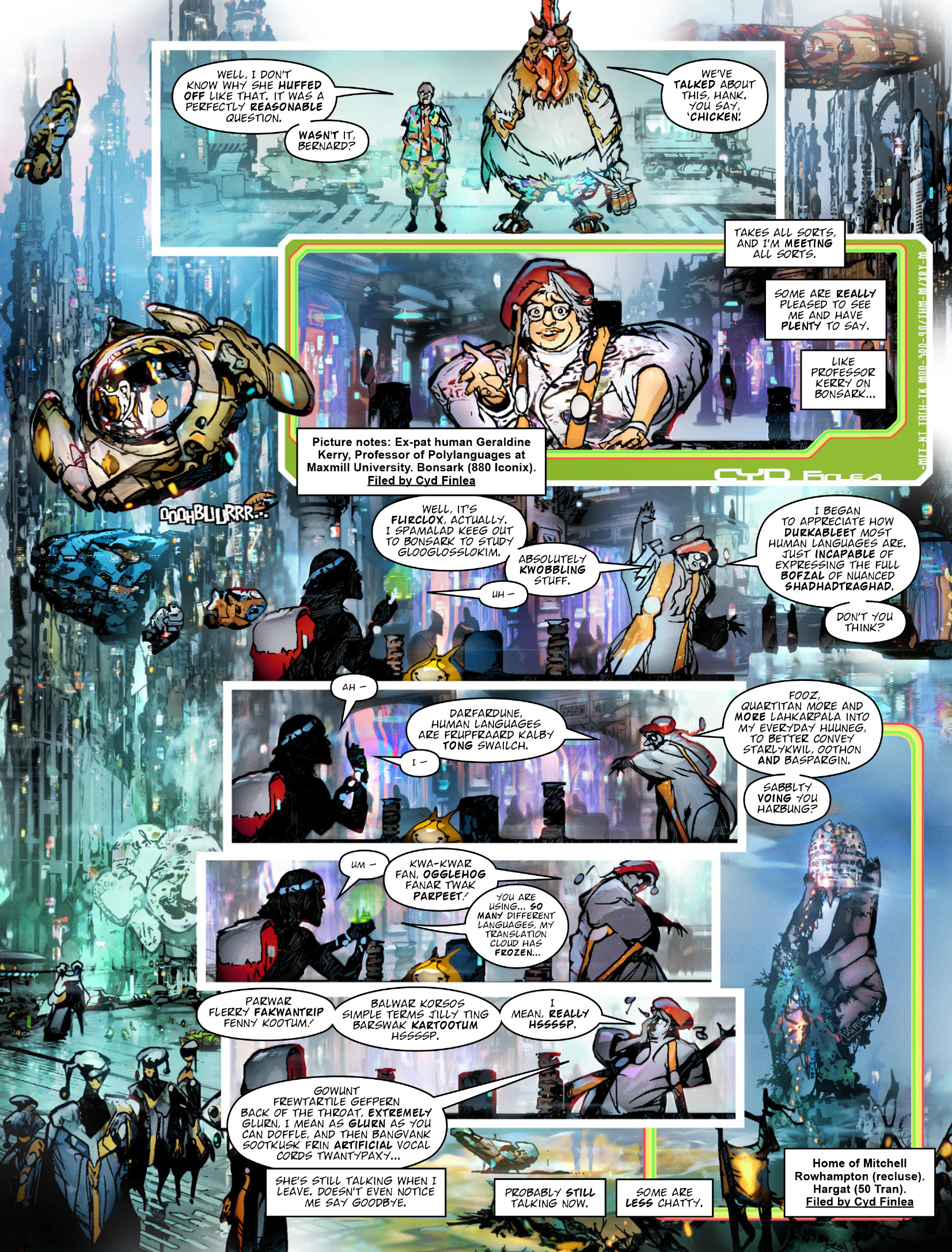 Read online 2000 AD comic -  Issue #2255 - 28