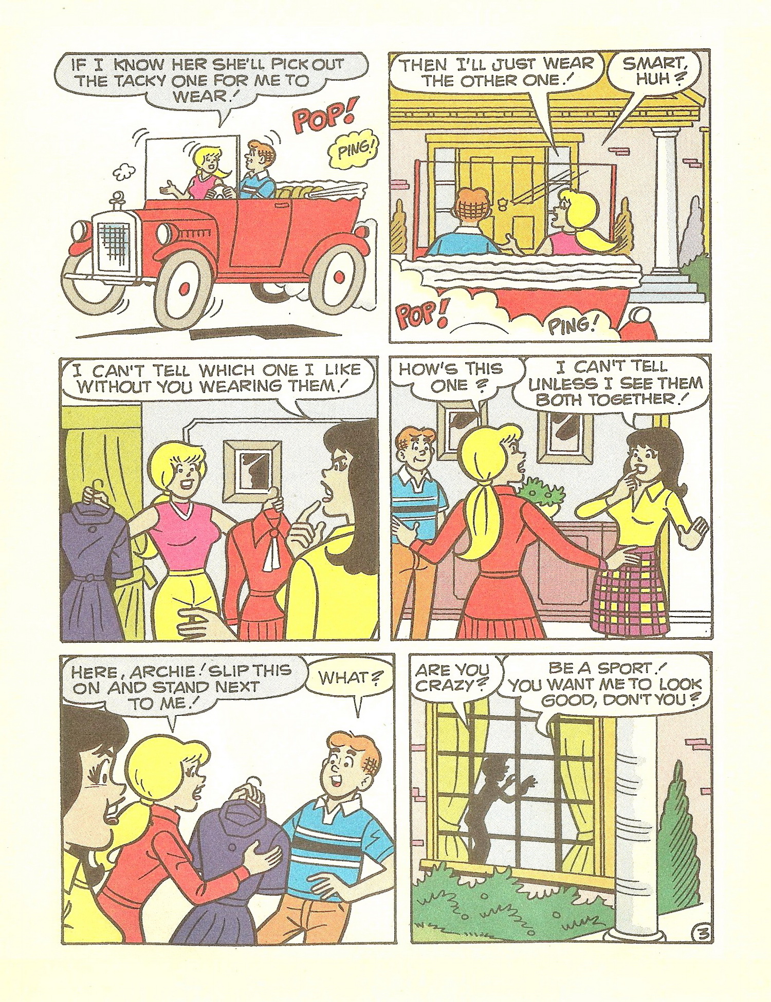Read online Betty's Digest comic -  Issue #2 - 70