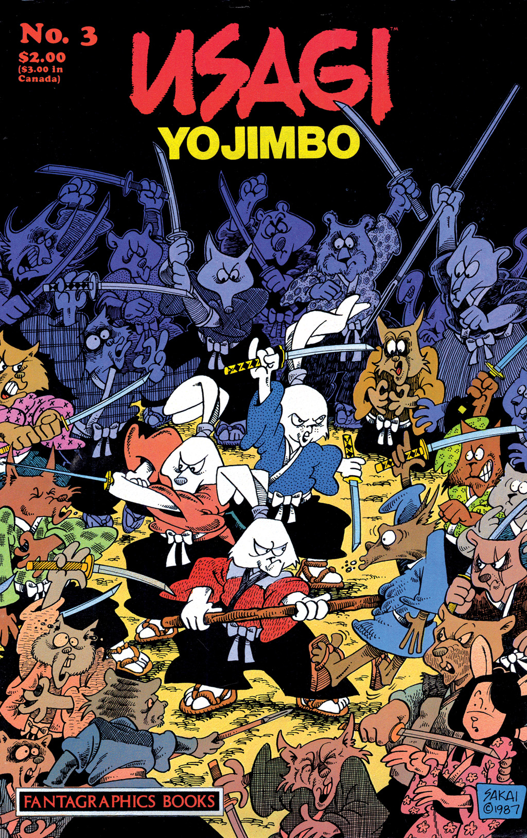 Read online Usagi Yojimbo (1987) comic -  Issue #3 - 1