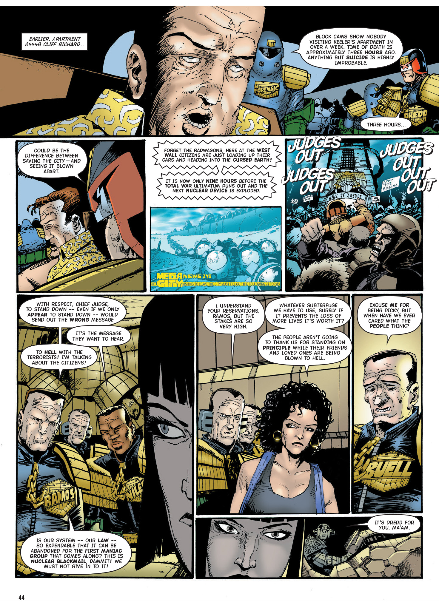 Read online Judge Dredd: The Complete Case Files comic -  Issue # TPB 40 (Part 1) - 45
