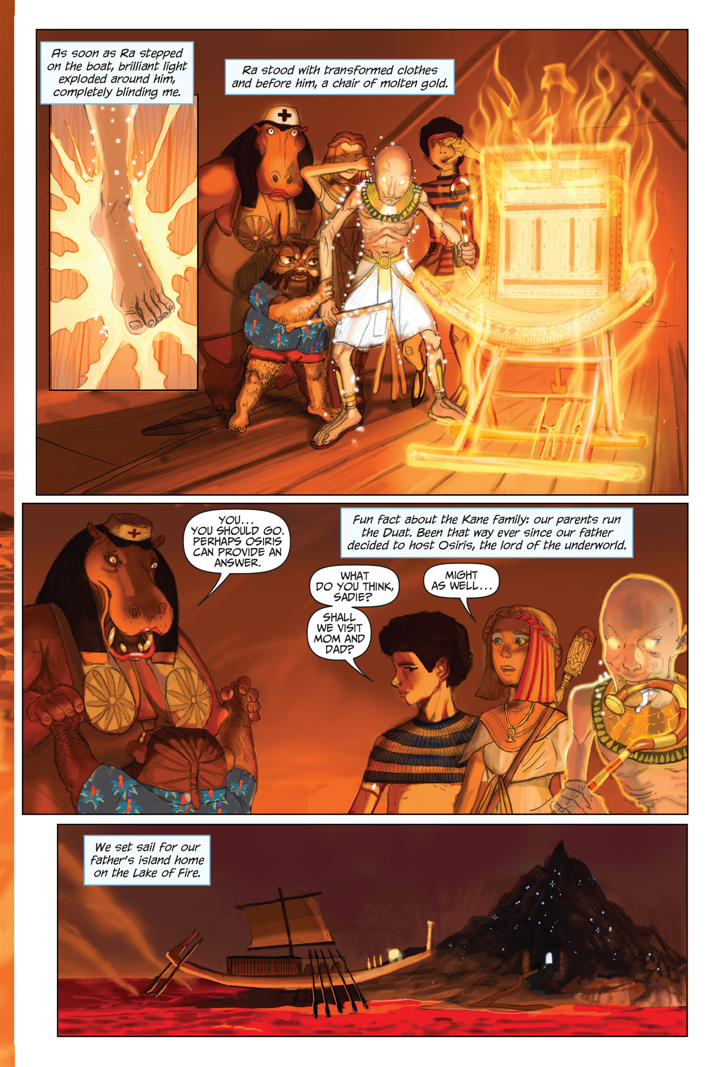 Read online The Kane Chronicles comic -  Issue # TPB 2 - 111