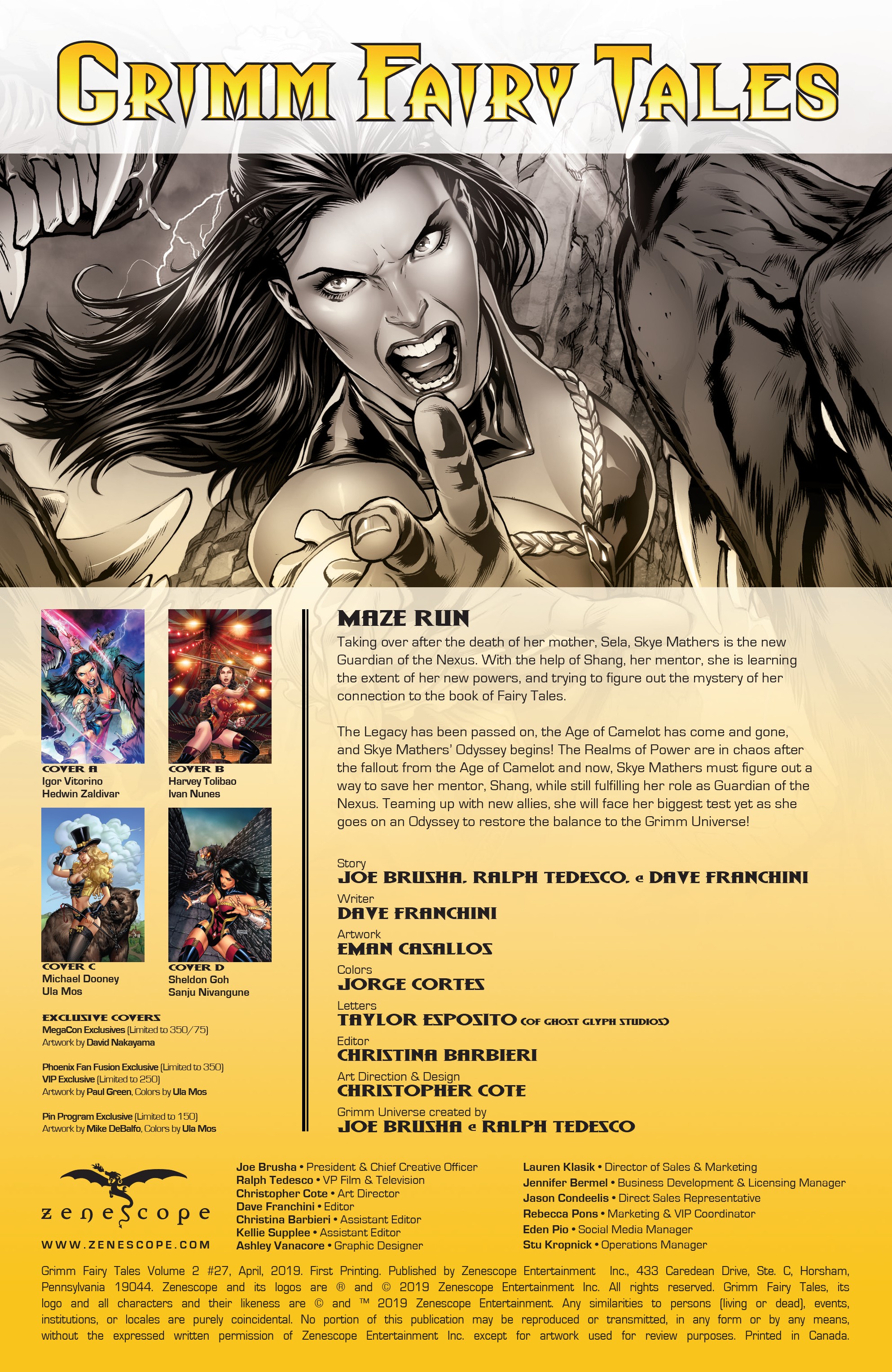 Read online Grimm Fairy Tales (2016) comic -  Issue #27 - 2