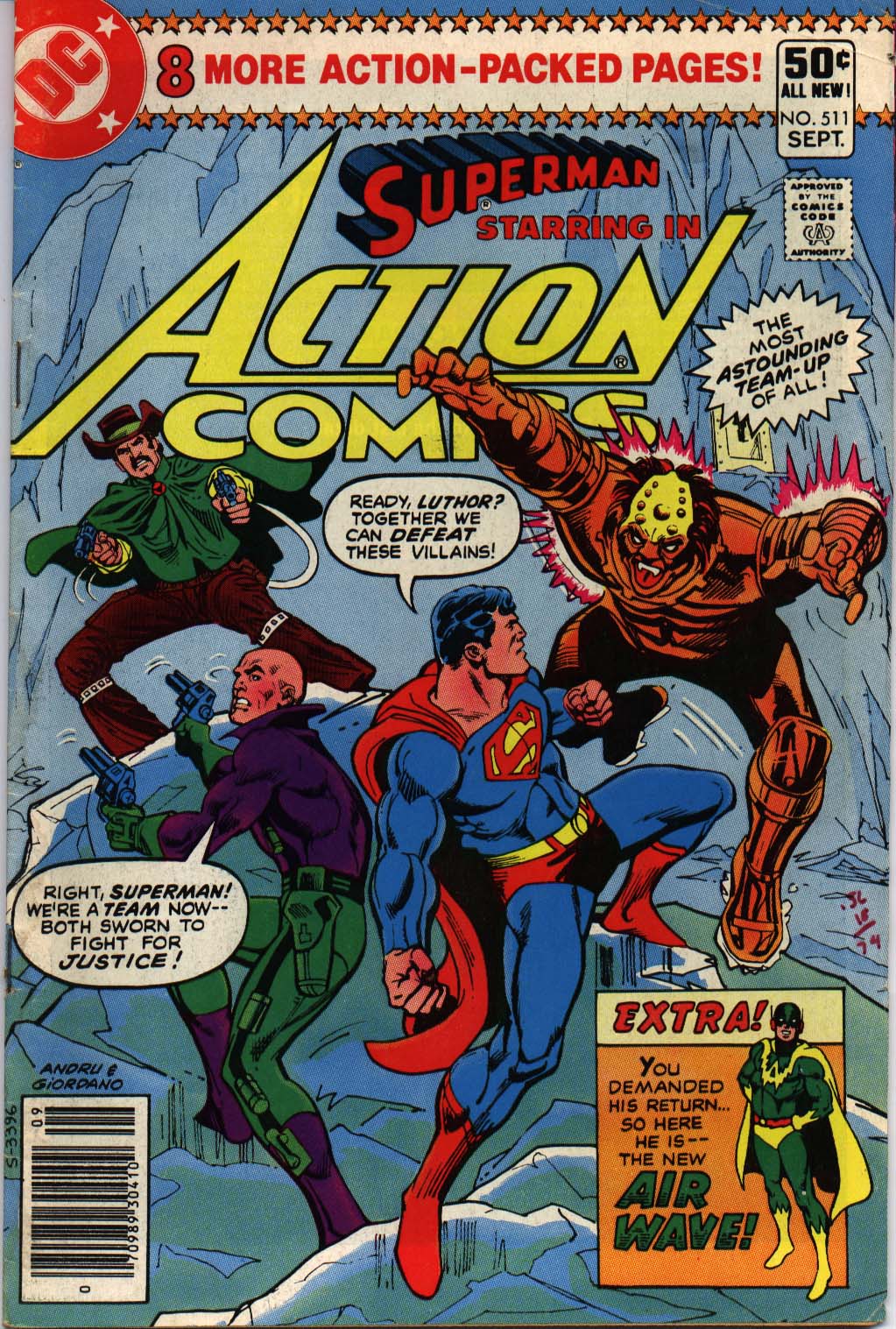 Read online Action Comics (1938) comic -  Issue #511 - 1