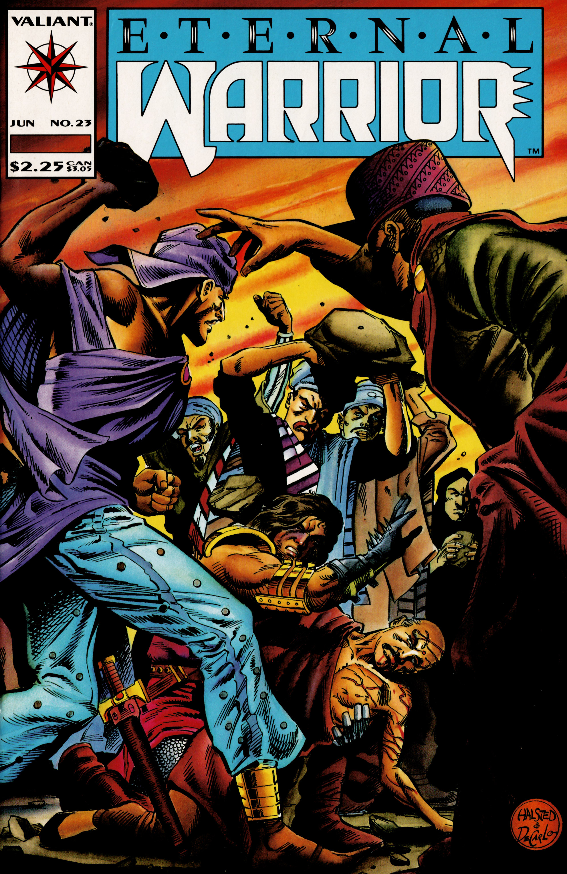 Read online Eternal Warrior (1992) comic -  Issue #23 - 1
