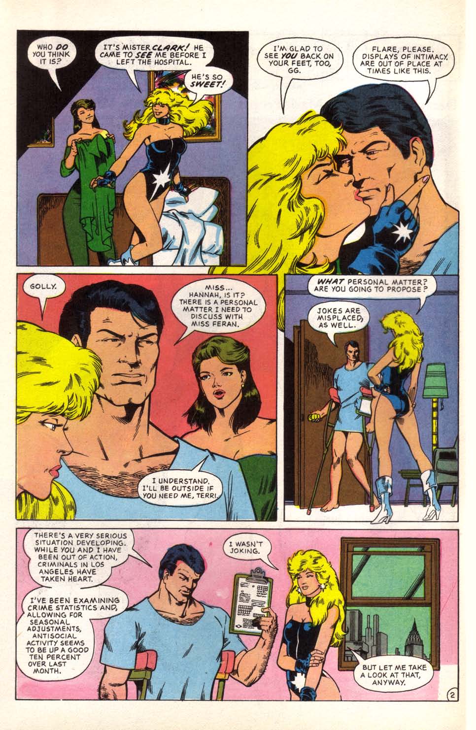 Read online Flare (1990) comic -  Issue #3 - 4
