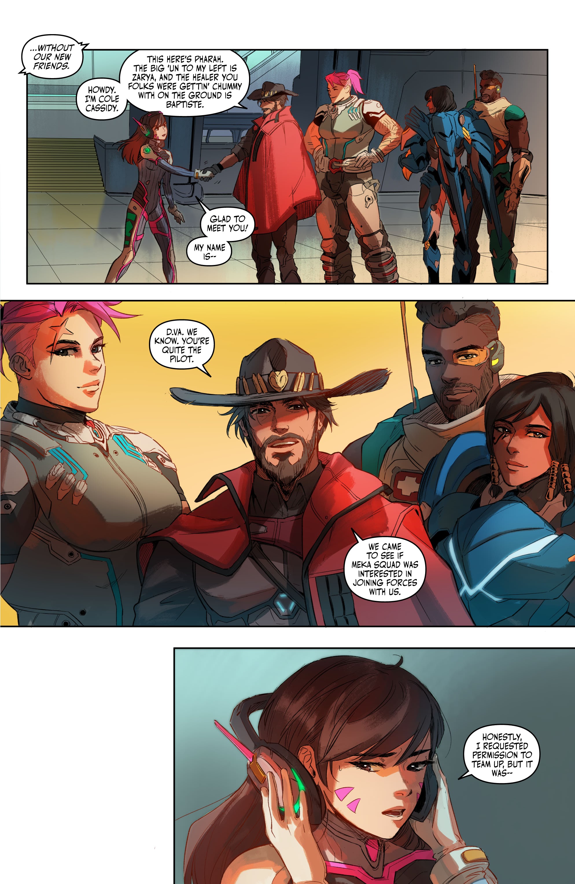 Read online Overwatch: New Blood comic -  Issue #5 - 19