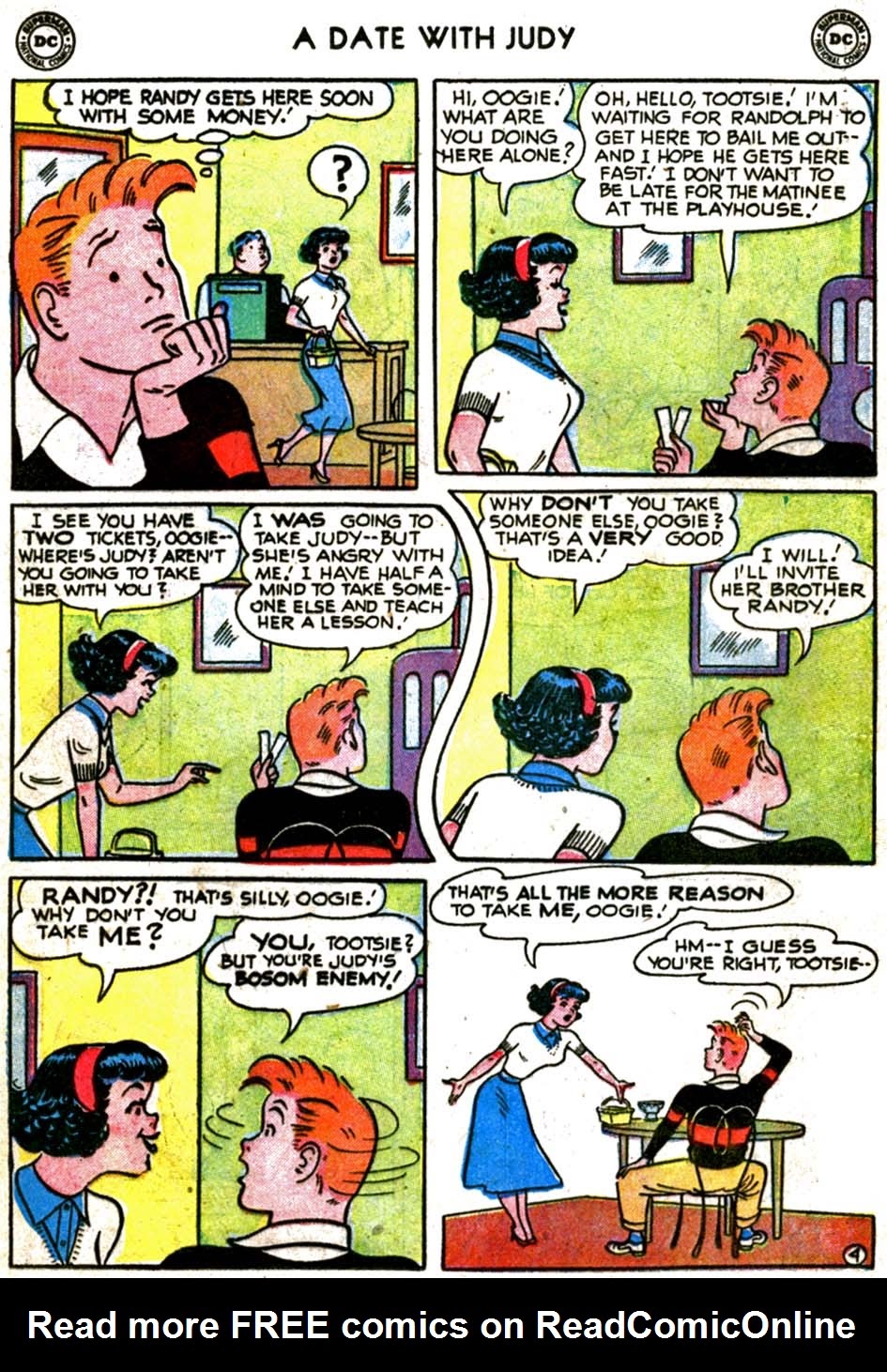 Read online A Date with Judy comic -  Issue #32 - 14