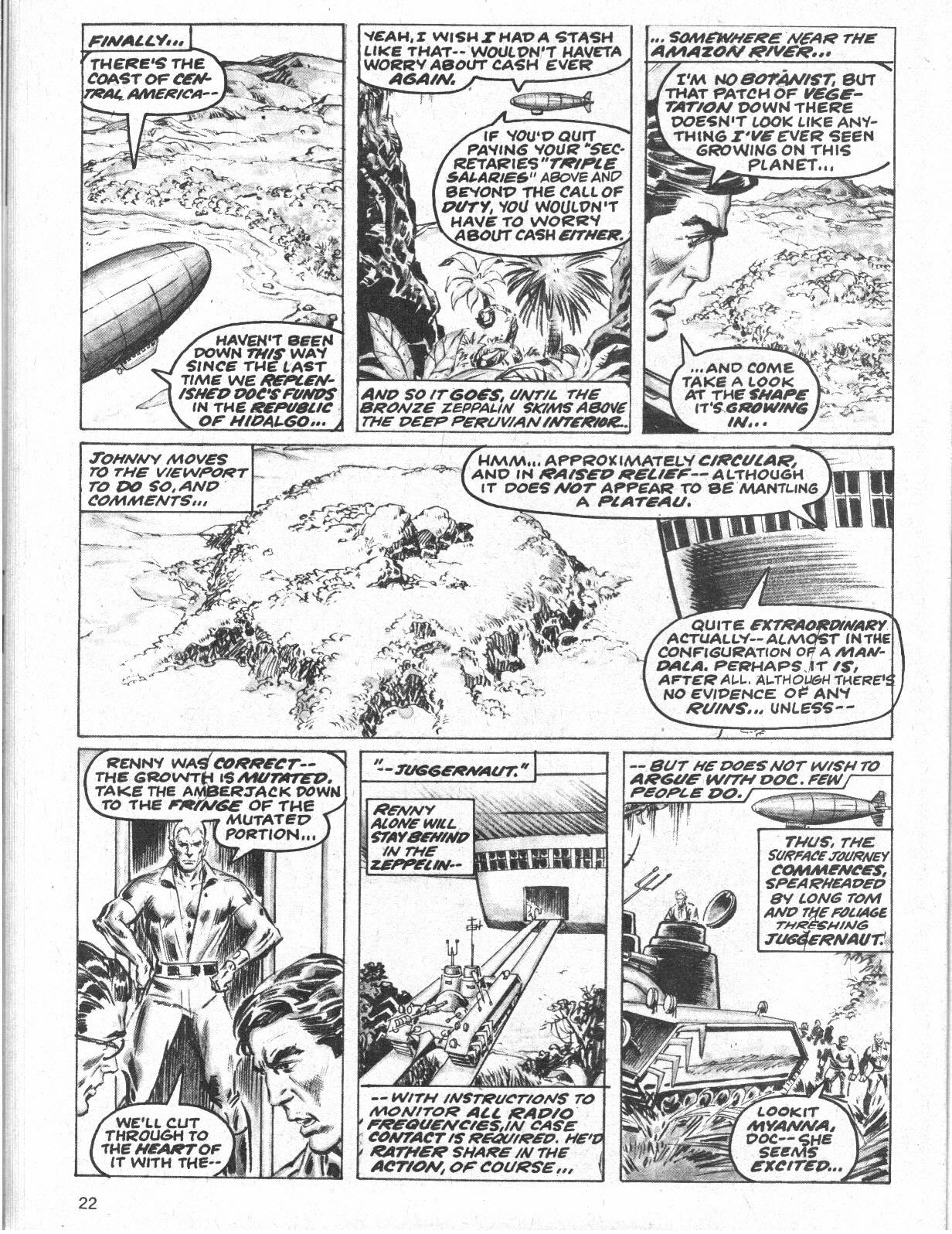 Read online Doc Savage (1975) comic -  Issue #7 - 22
