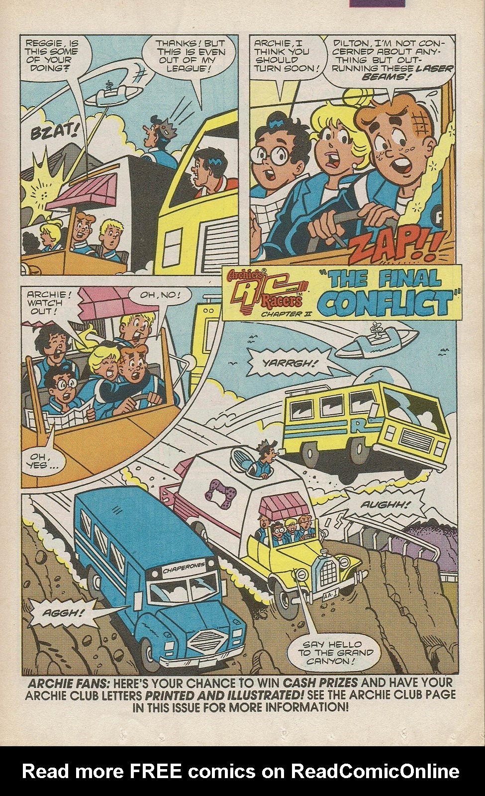 Read online Archie's R/C Racers comic -  Issue #10 - 13