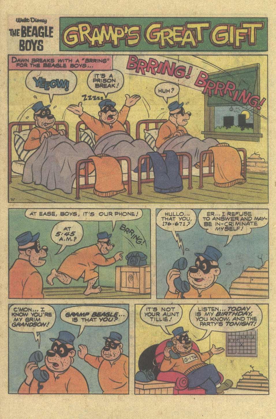 Read online Walt Disney THE BEAGLE BOYS comic -  Issue #38 - 28