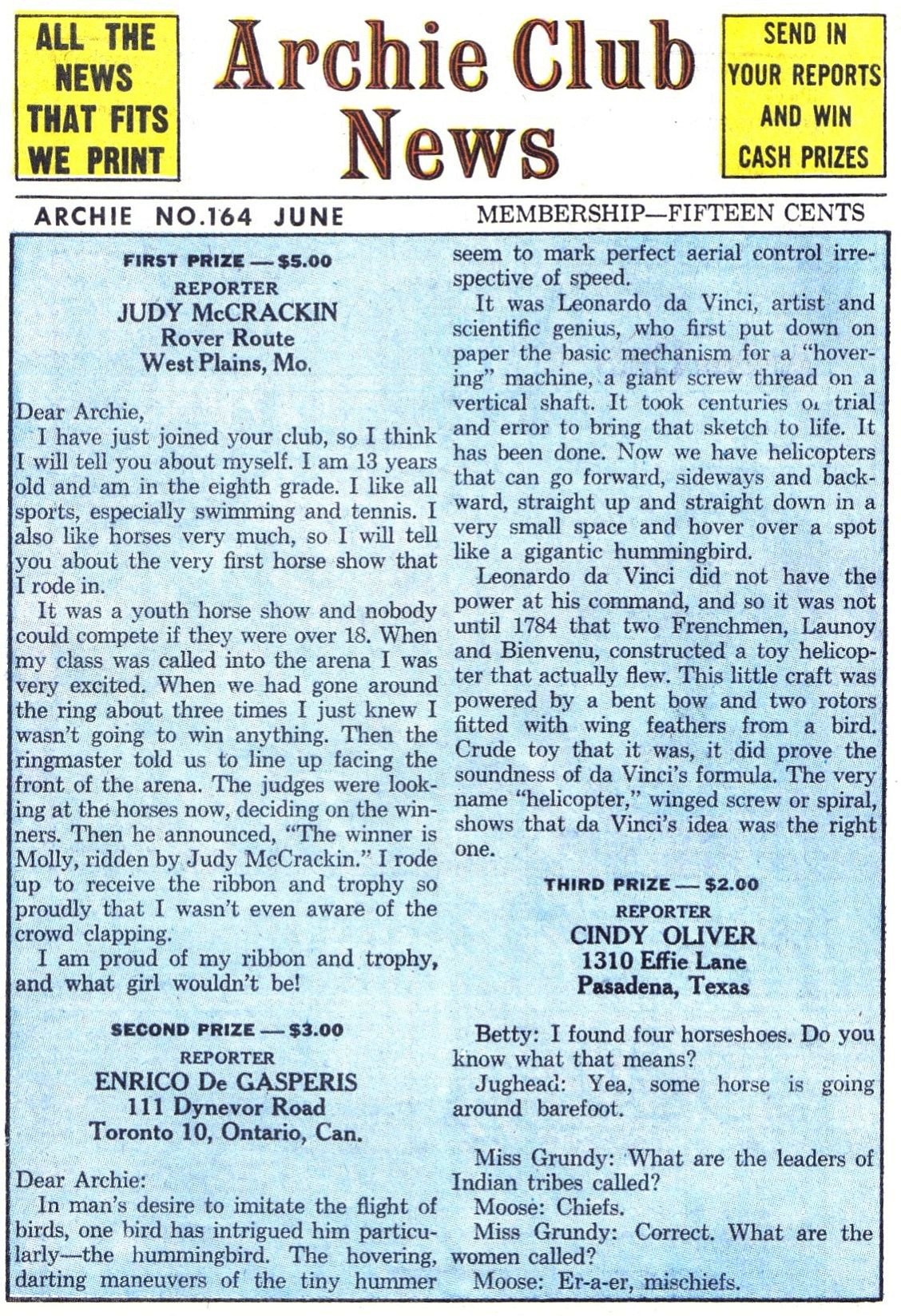 Read online Archie (1960) comic -  Issue #164 - 10